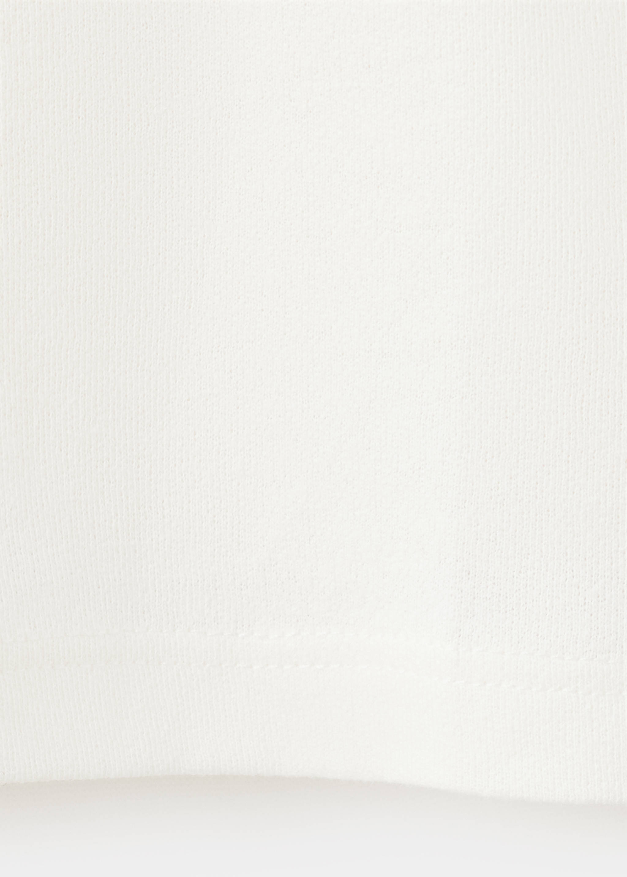Relaxed fit cotton-linen blend T-shirt - Details of the article 0