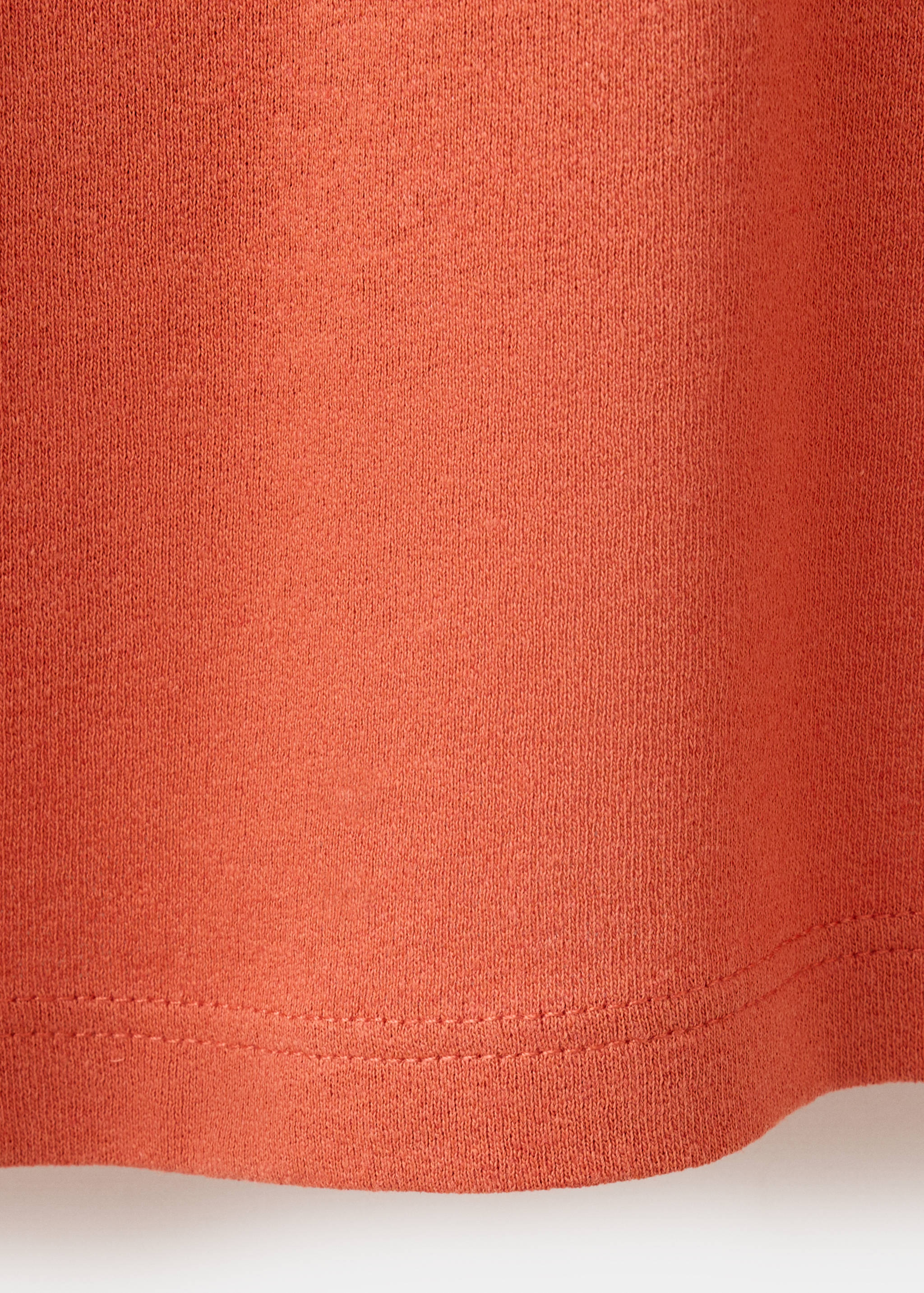 Relaxed fit cotton-linen blend T-shirt - Details of the article 0