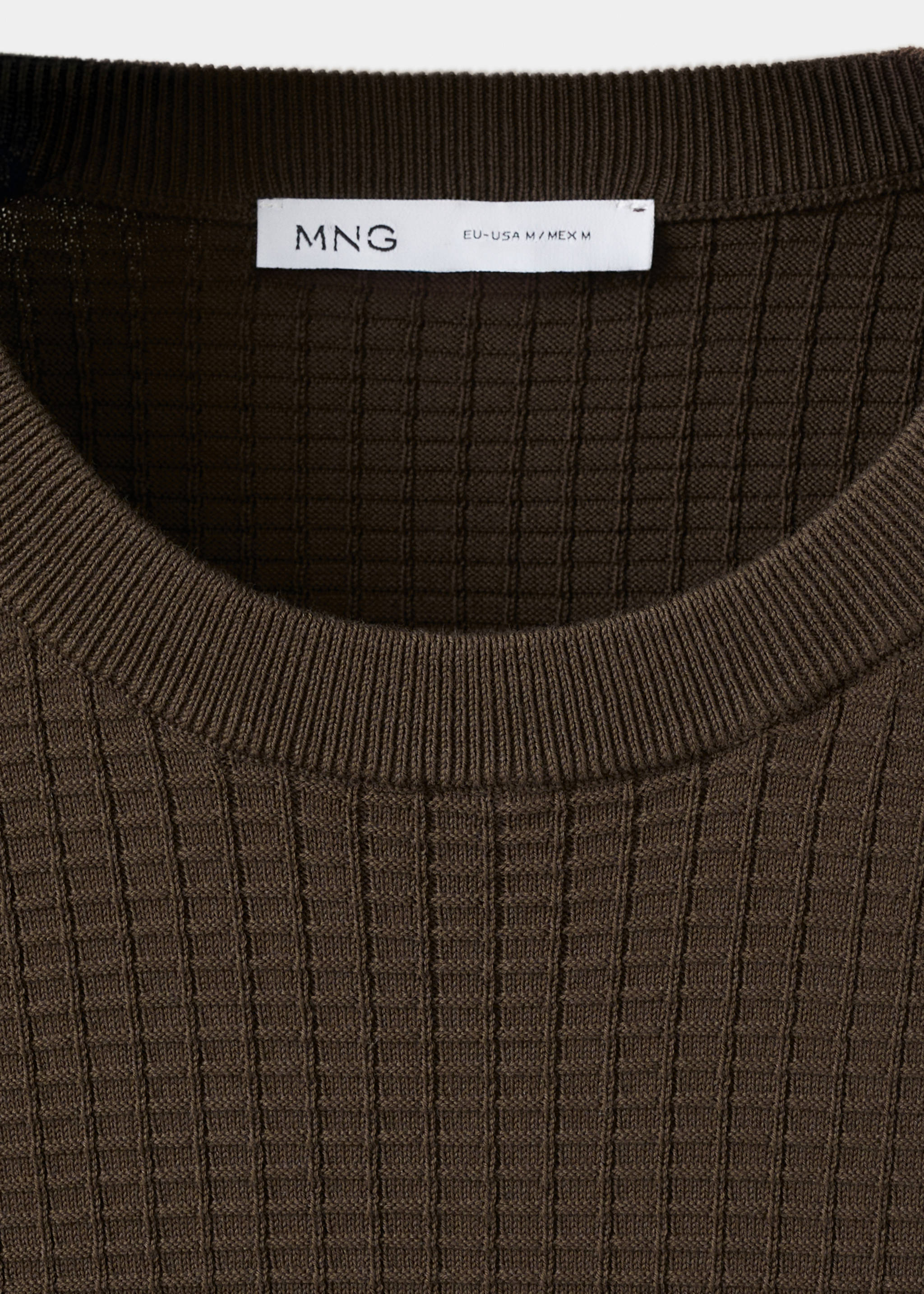 100% cotton knitted t-shirt - Details of the article 8