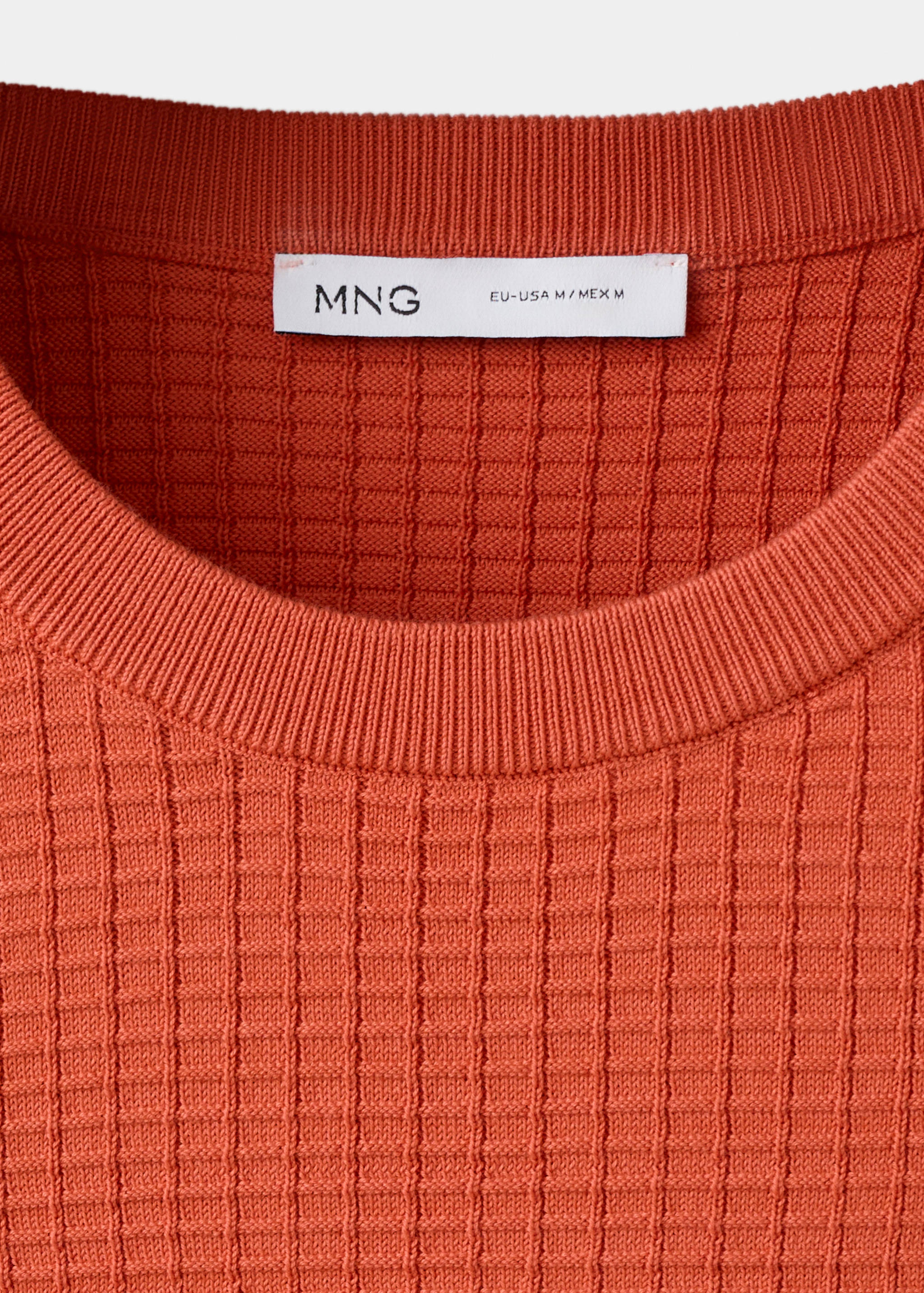 100% cotton knitted t-shirt - Details of the article 8