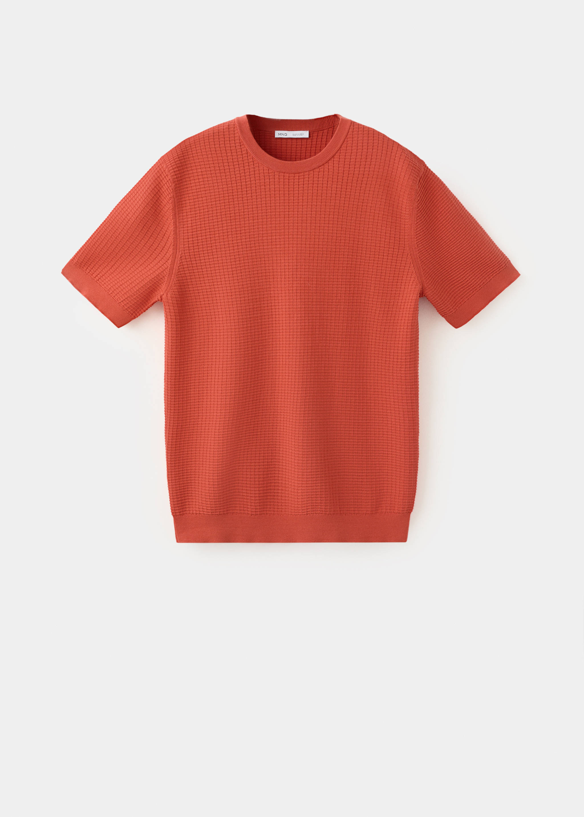 100% cotton knitted t-shirt - Article without model