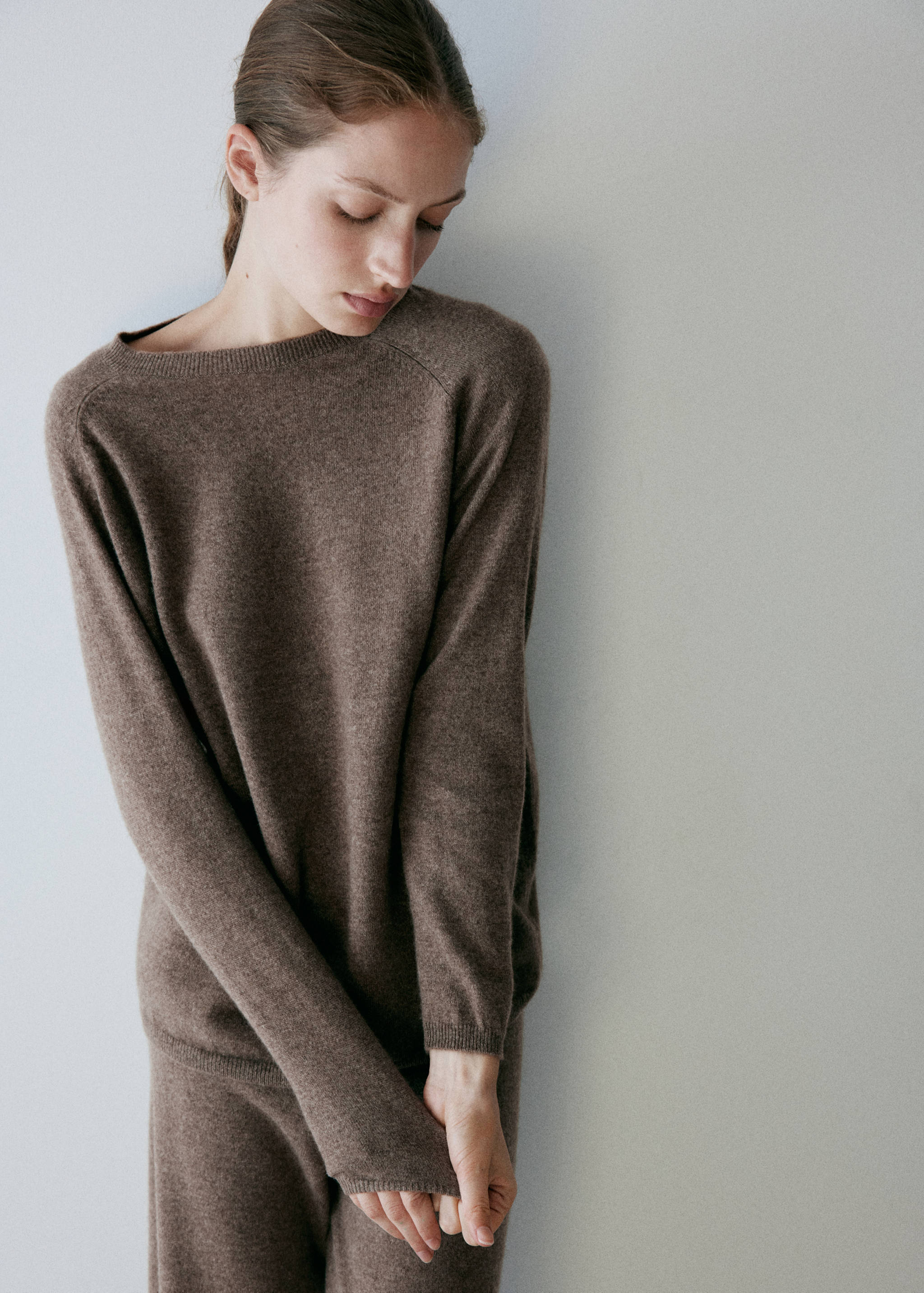Pull-over 100 % cachemire - Plan moyen