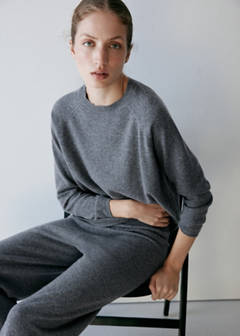 100% cashmere sweater — Grey 5