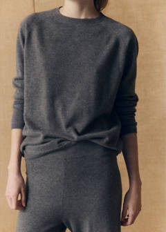 100% cashmere sweater — Grey 14