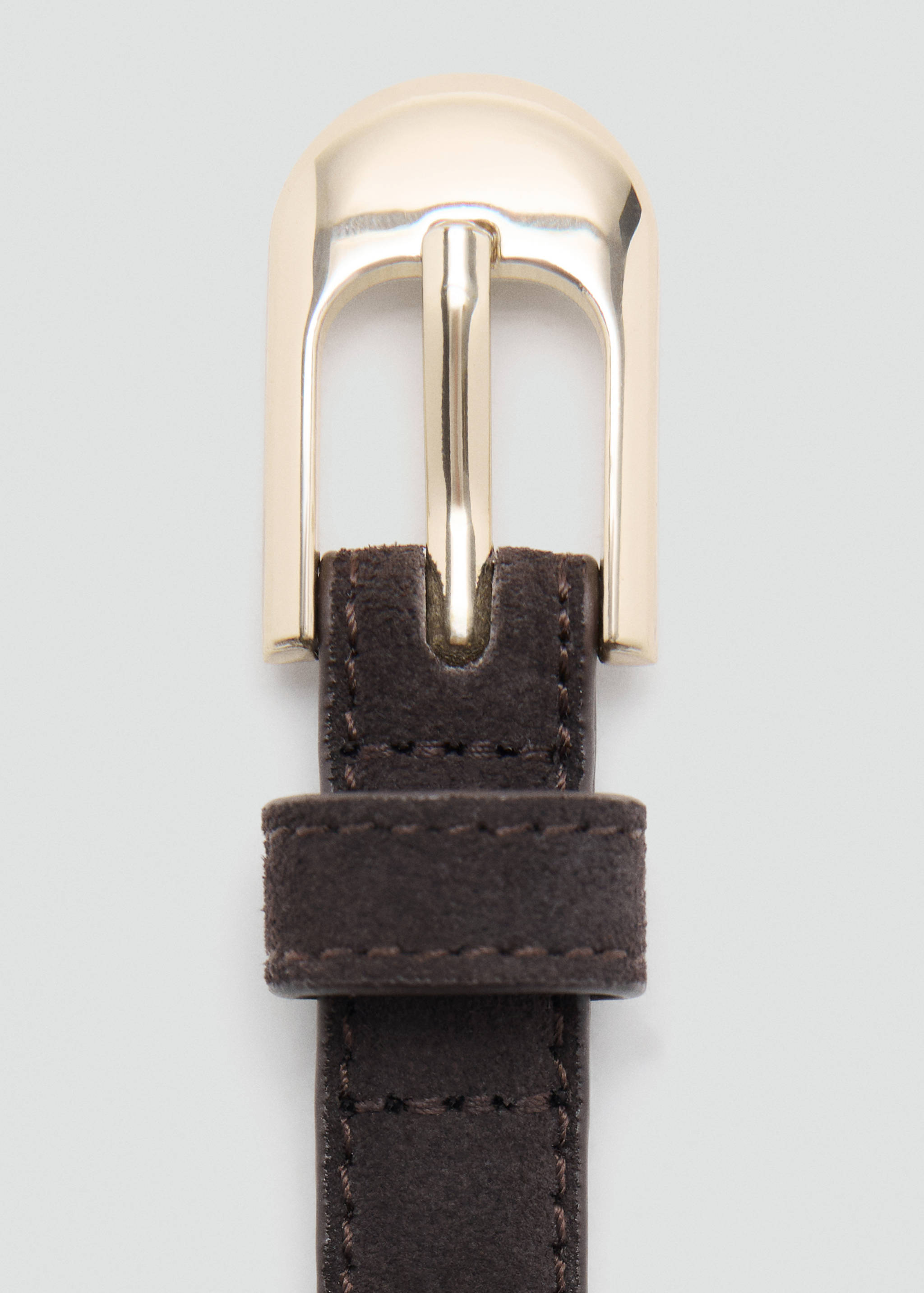 100% bovine leather belt - Details of the article 1