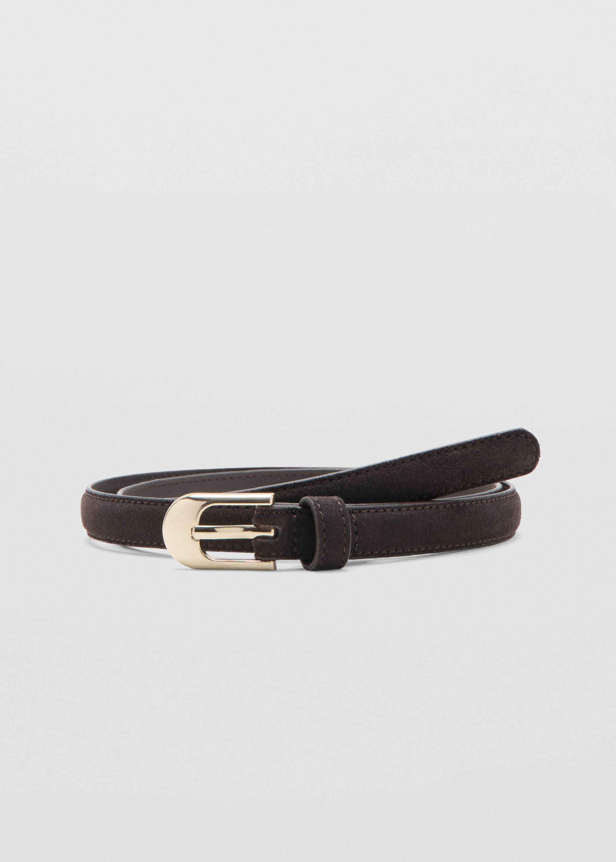 100% bovine leather belt - Article without model