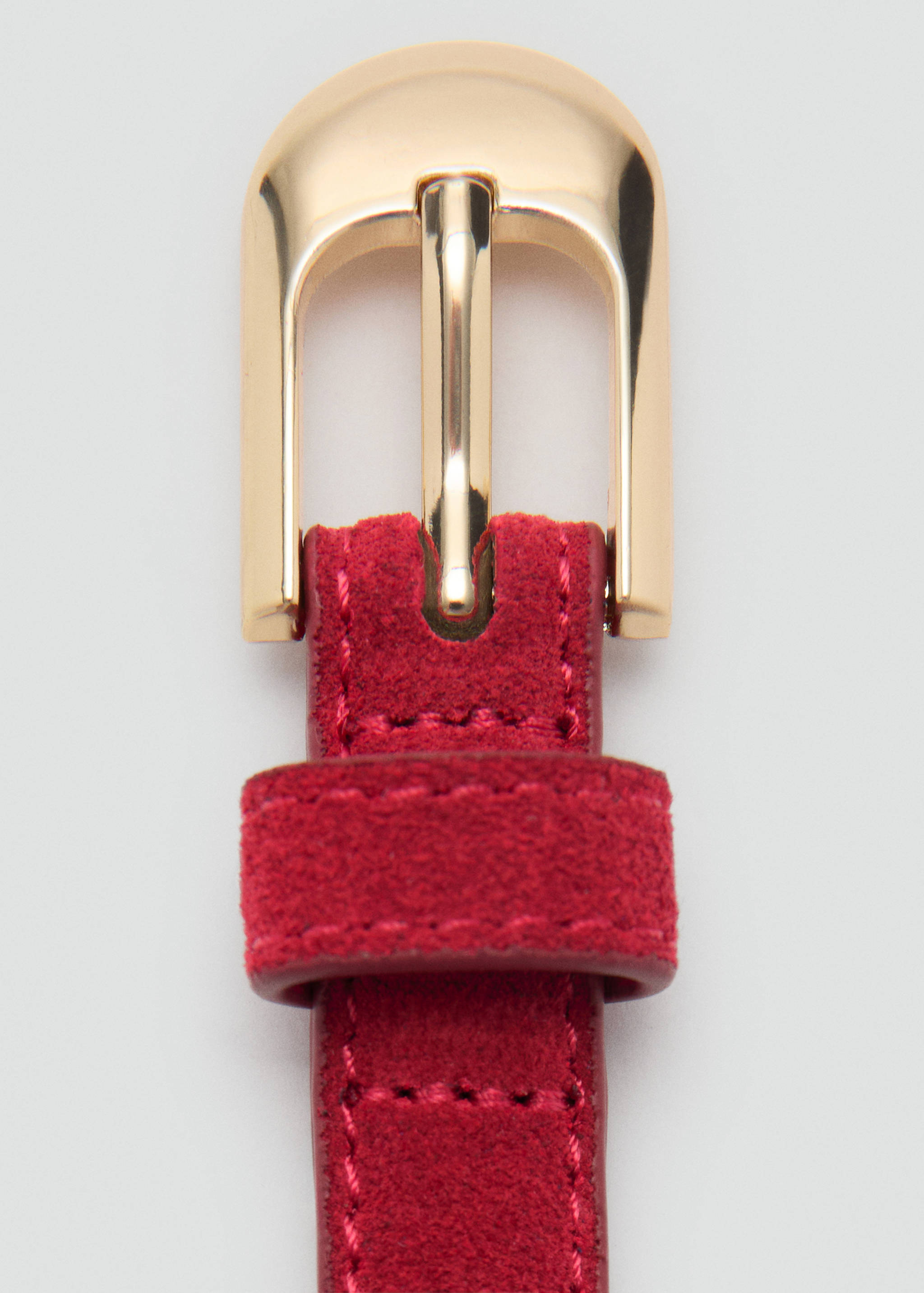 100% bovine leather belt - Details of the article 1
