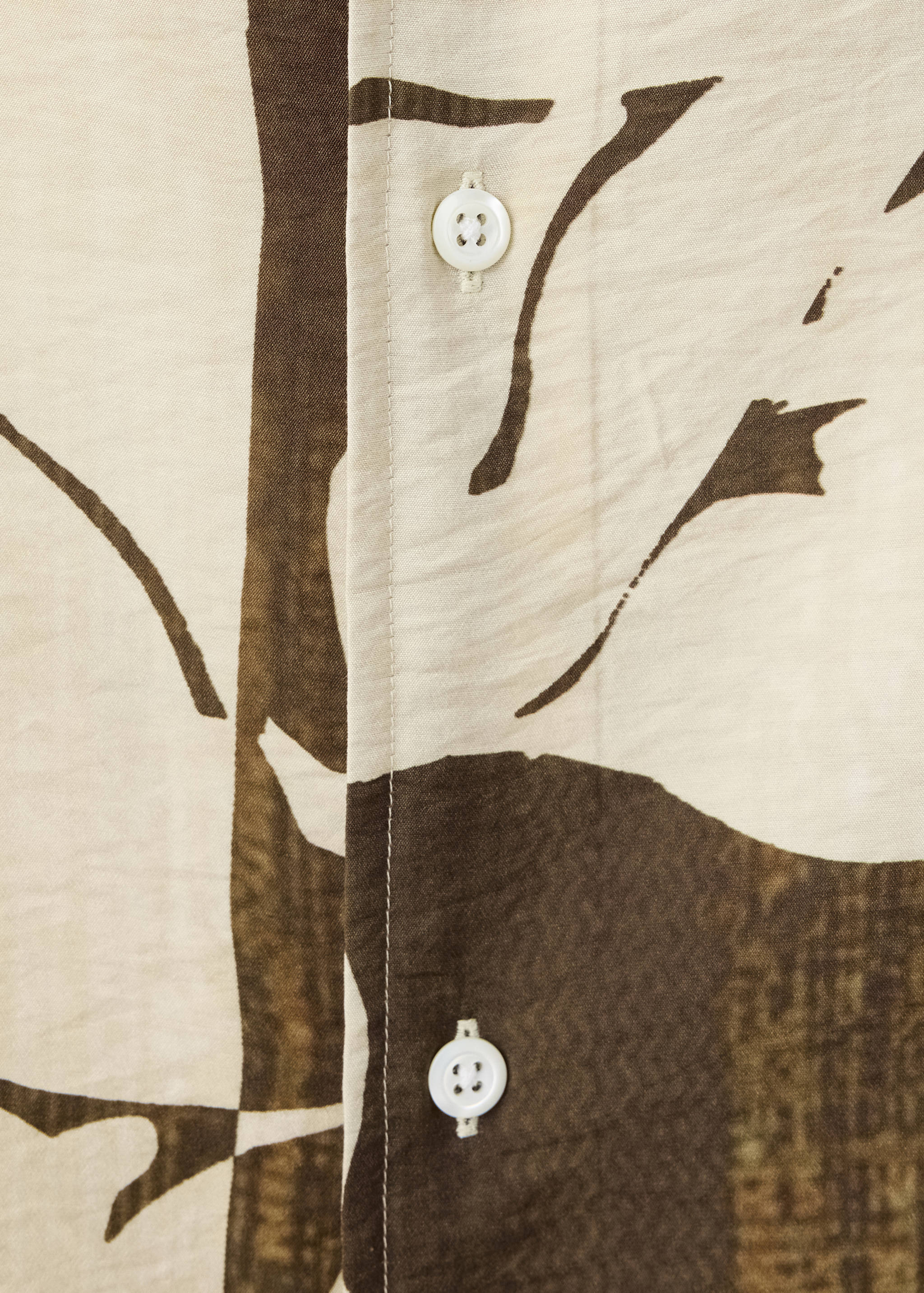 Camisa estampada regular fit - Detalle del artículo 0