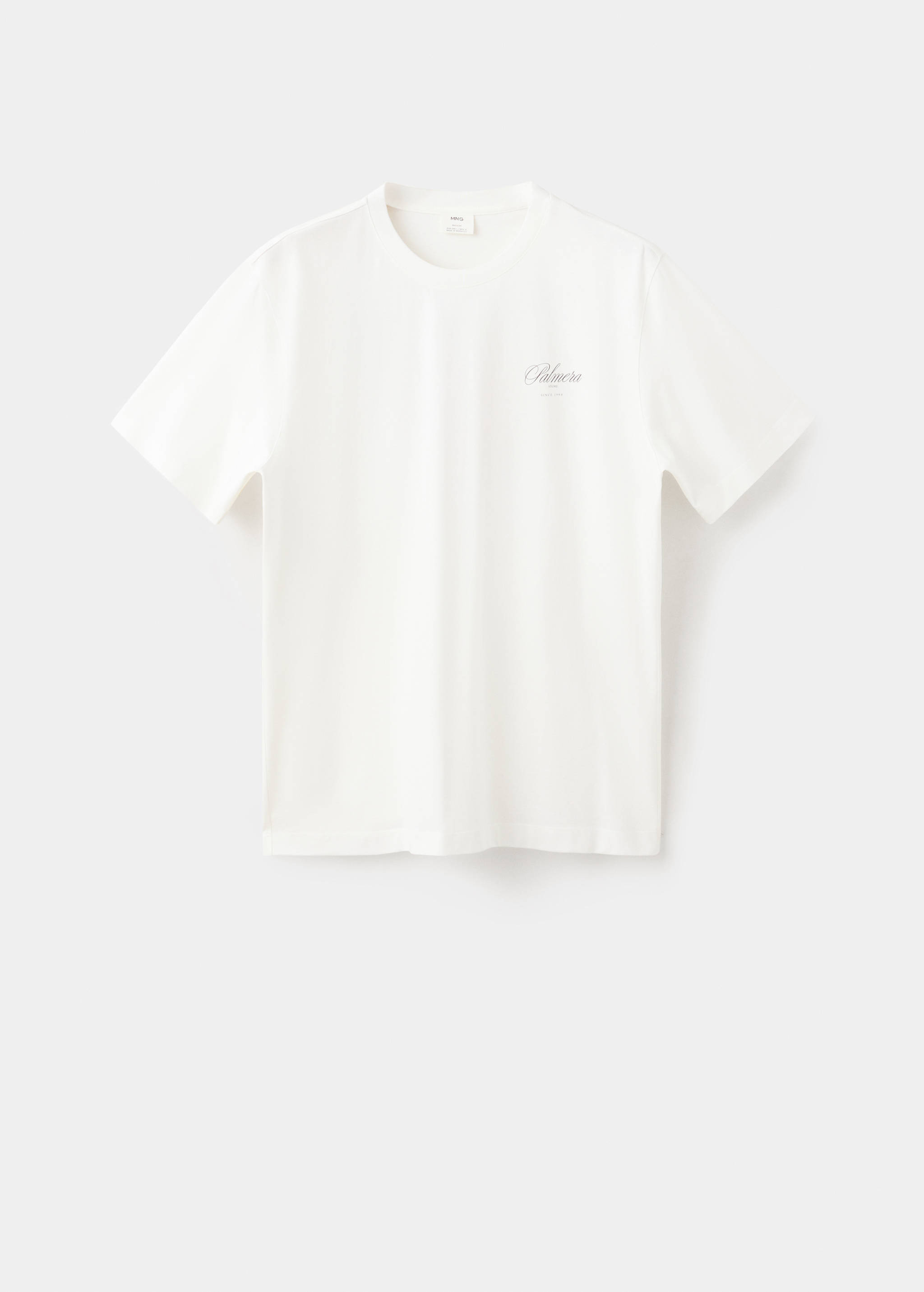 T-shirt 100 % coton imprimé - Article sans modèle