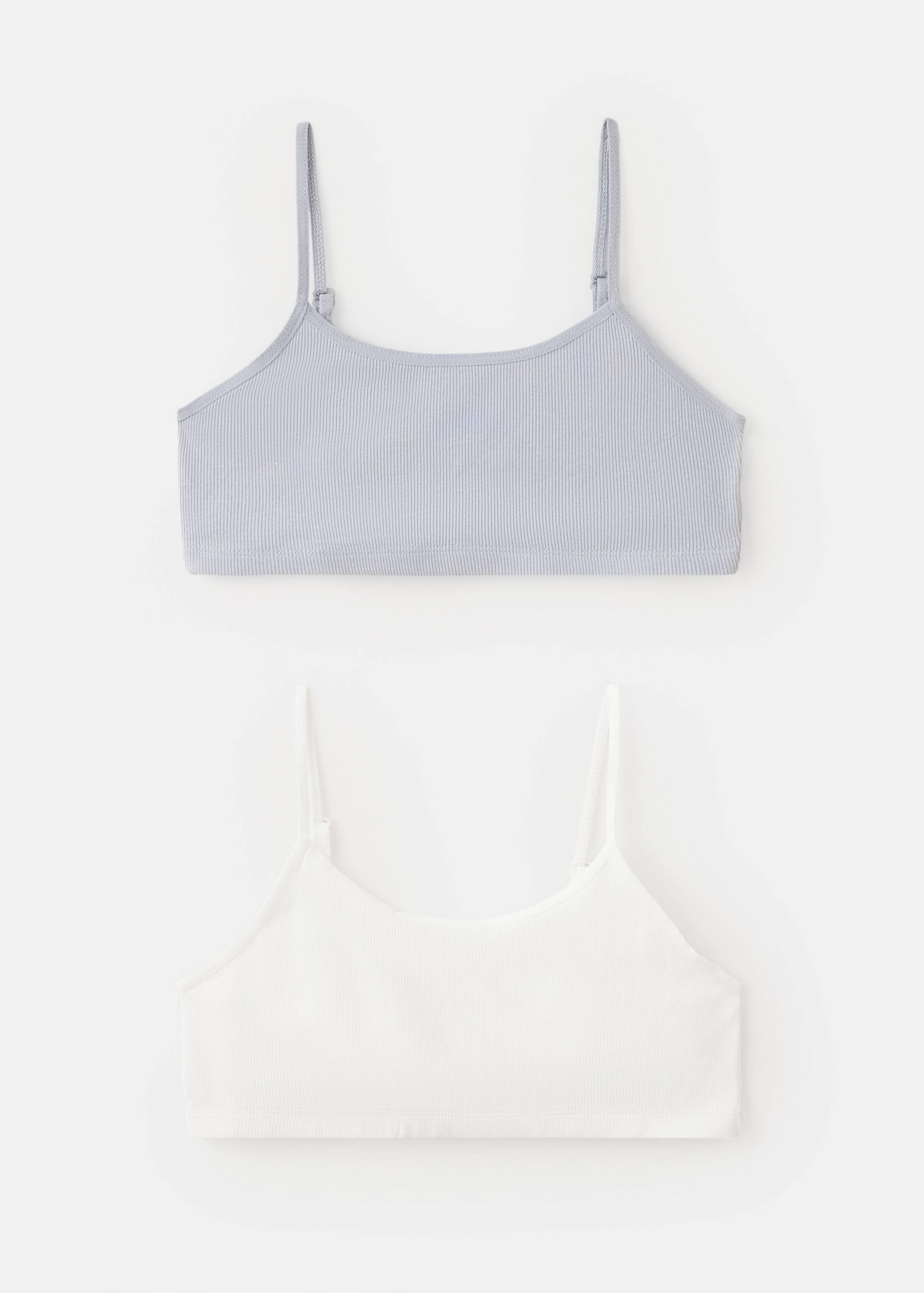 Cotton bandeau bra - Article without model