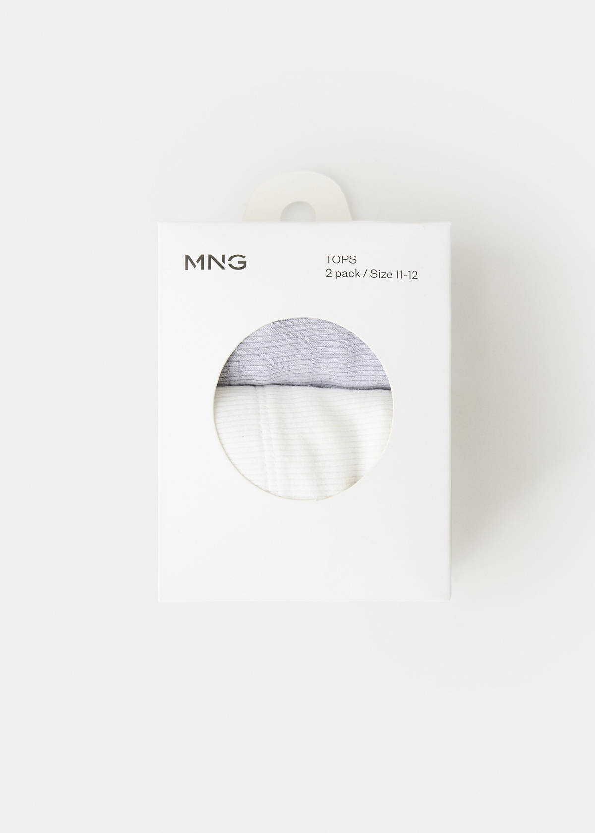 Cotton bandeau bra — Off White