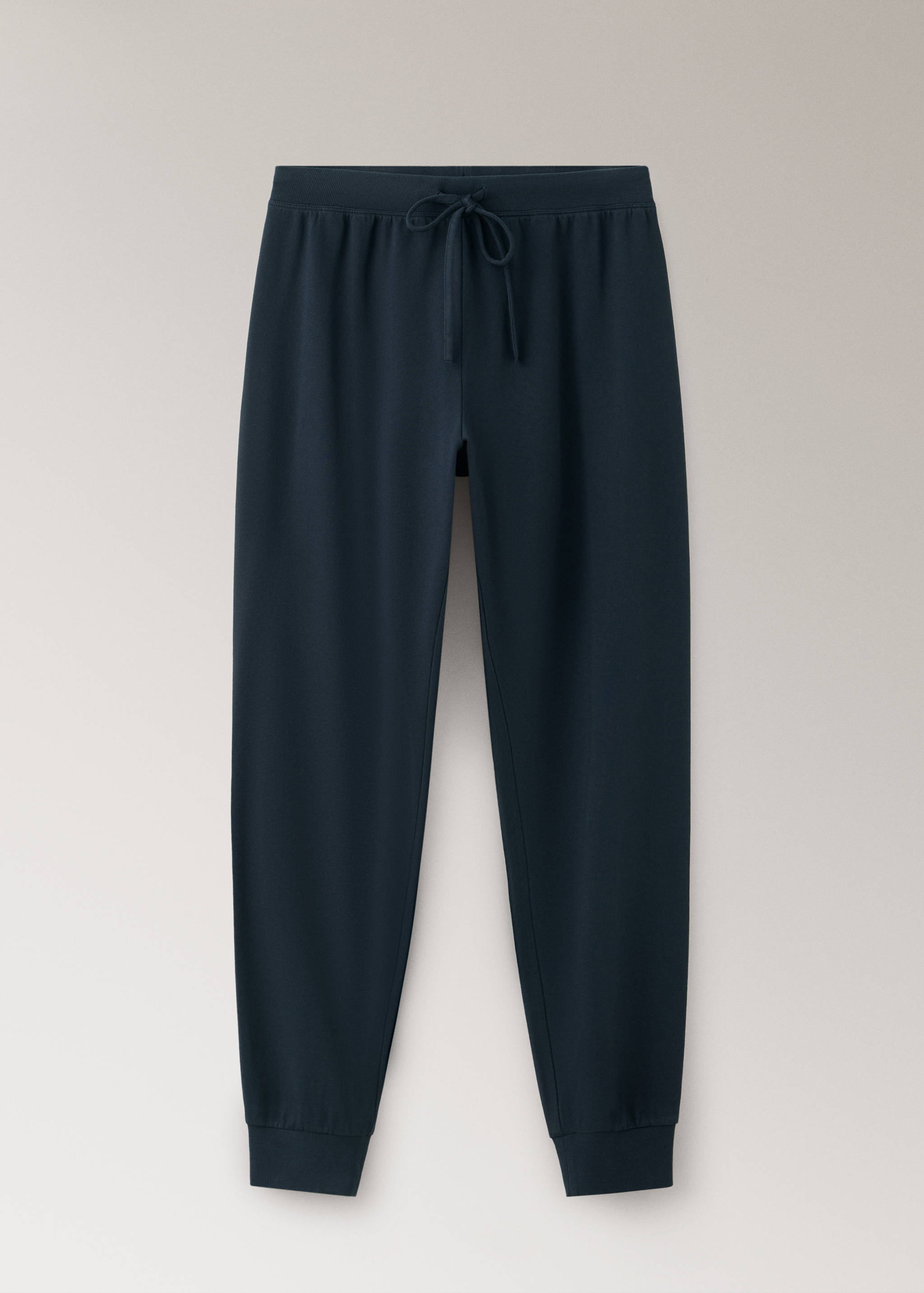 Cotton pyjama trousers with an elasticated waistband - Article without model