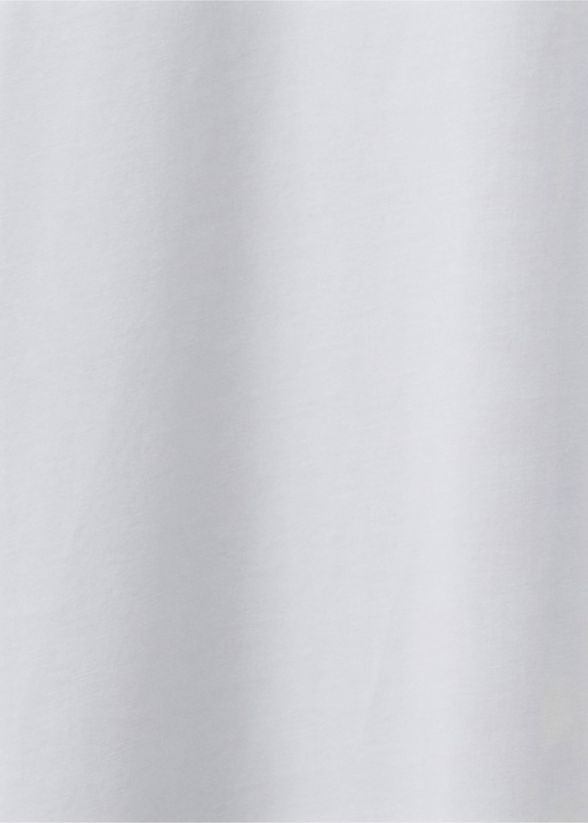 Lyocell cotton lace nightdress - Details of the article 0, Grey. Ref: 37062916-00.