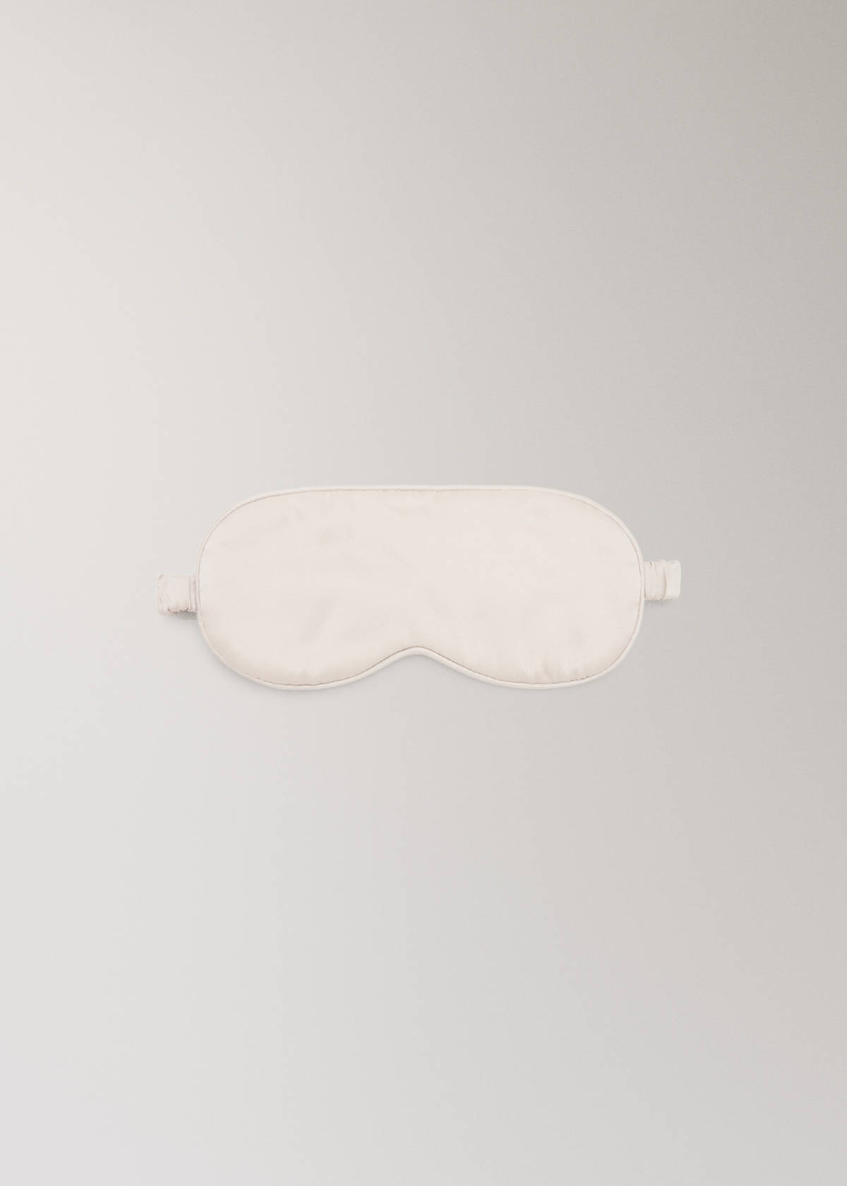 100% silk eye mask — Light/Pastel Grey