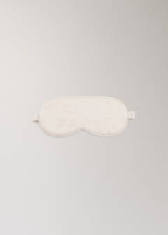 100% silk eye mask — Light/Pastel Grey 1