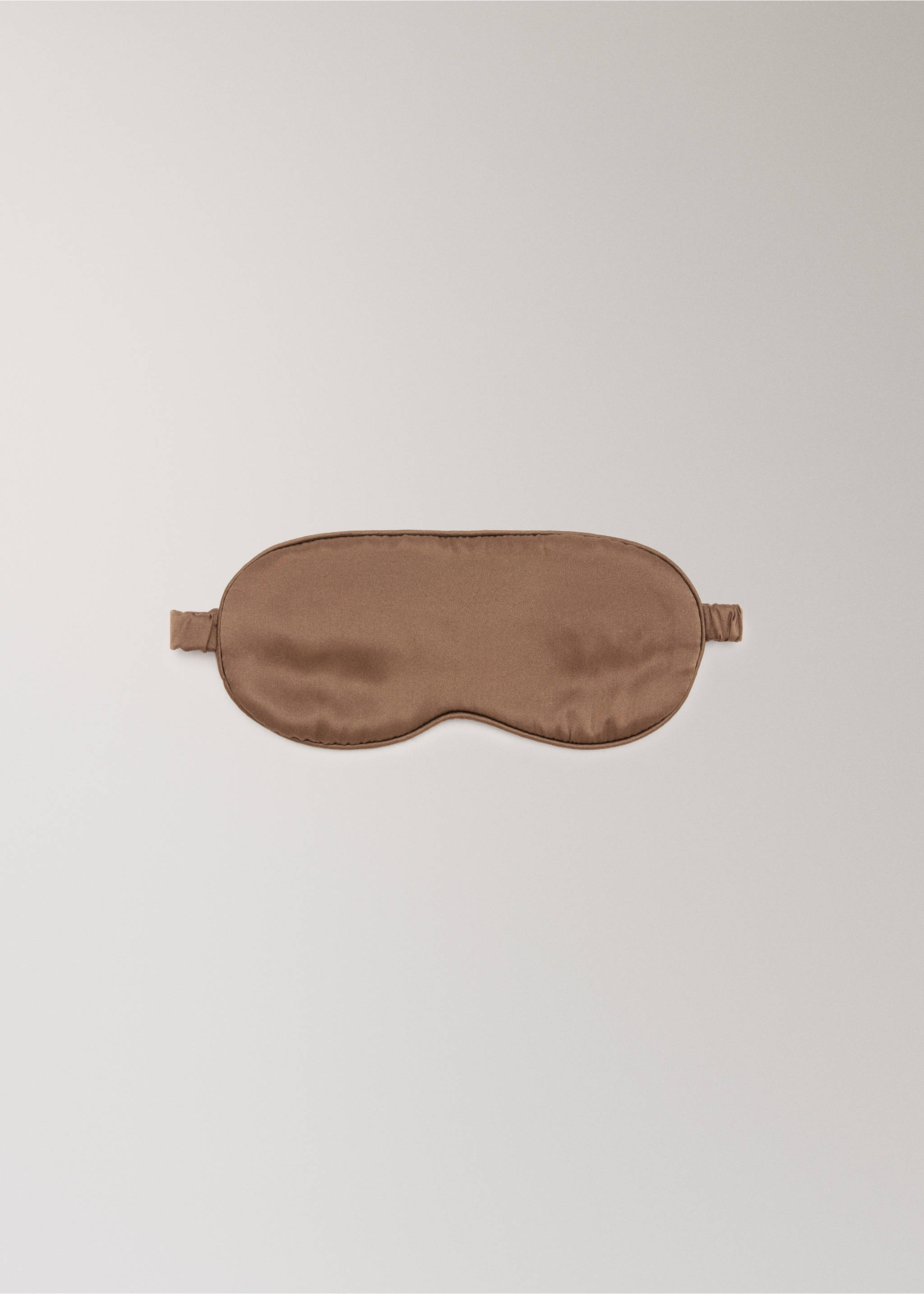 100% silk eye mask - Article without model, Brown. Ref: 37062917-00.