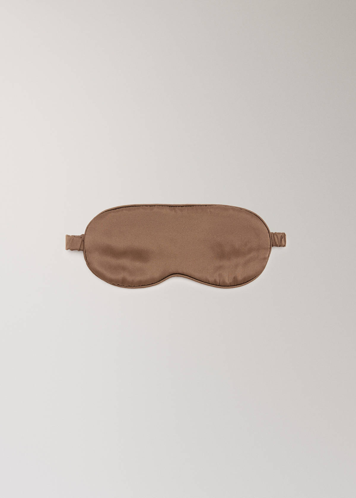 100% silk eye mask — Brown