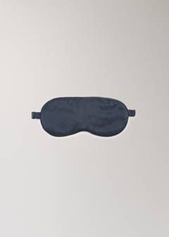 100% silk eye mask — Navy 1