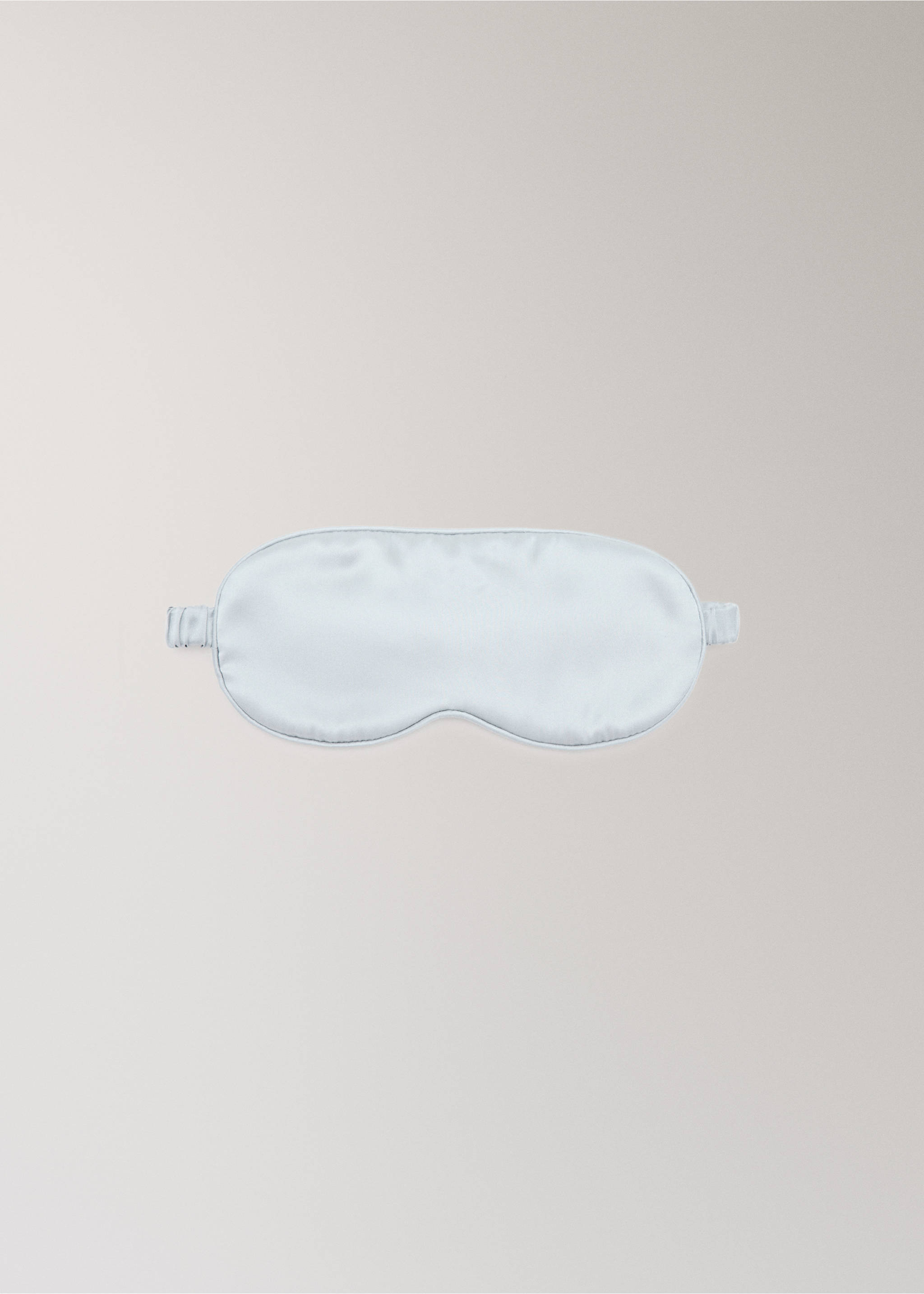 100% silk eye mask - Article without model, Silver. Ref: 37062917-00.