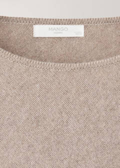 100% cashmere cape — Beige 6