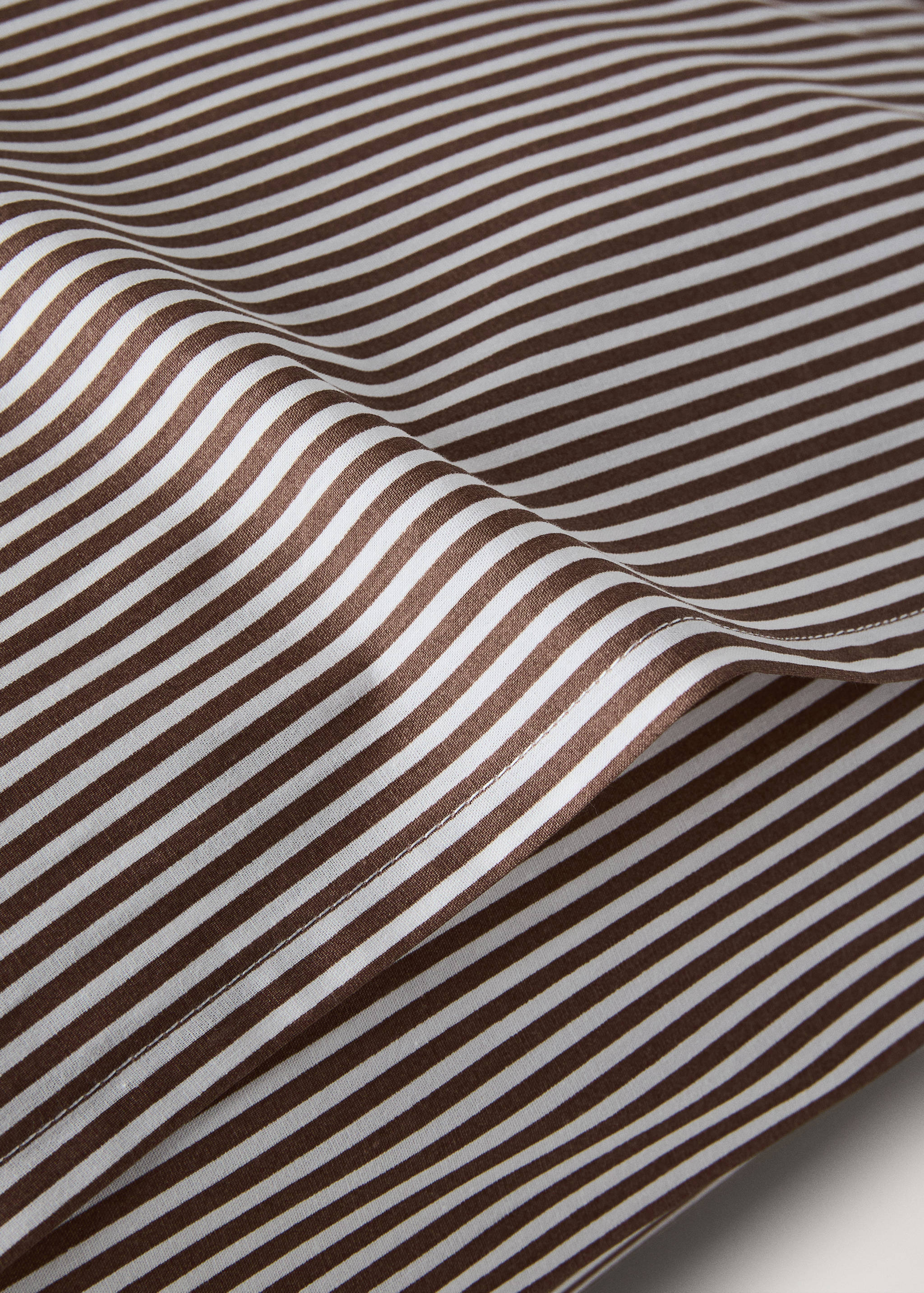 Two 200-thread-count striped cotton pillowcases, 50 x 75 cm - Detail zboží 1
