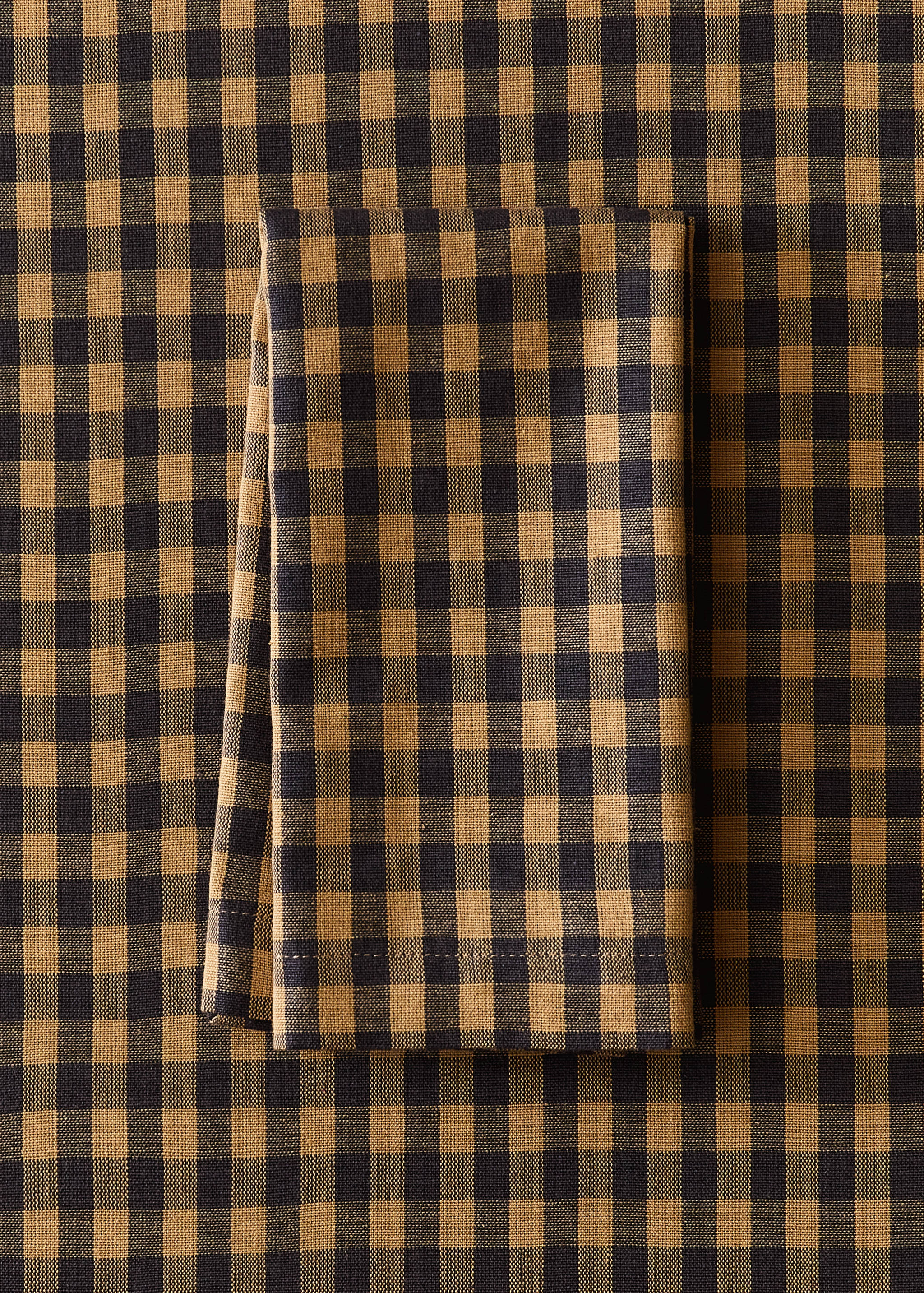 Lot de 2 serviettes de table coton - Plan général
