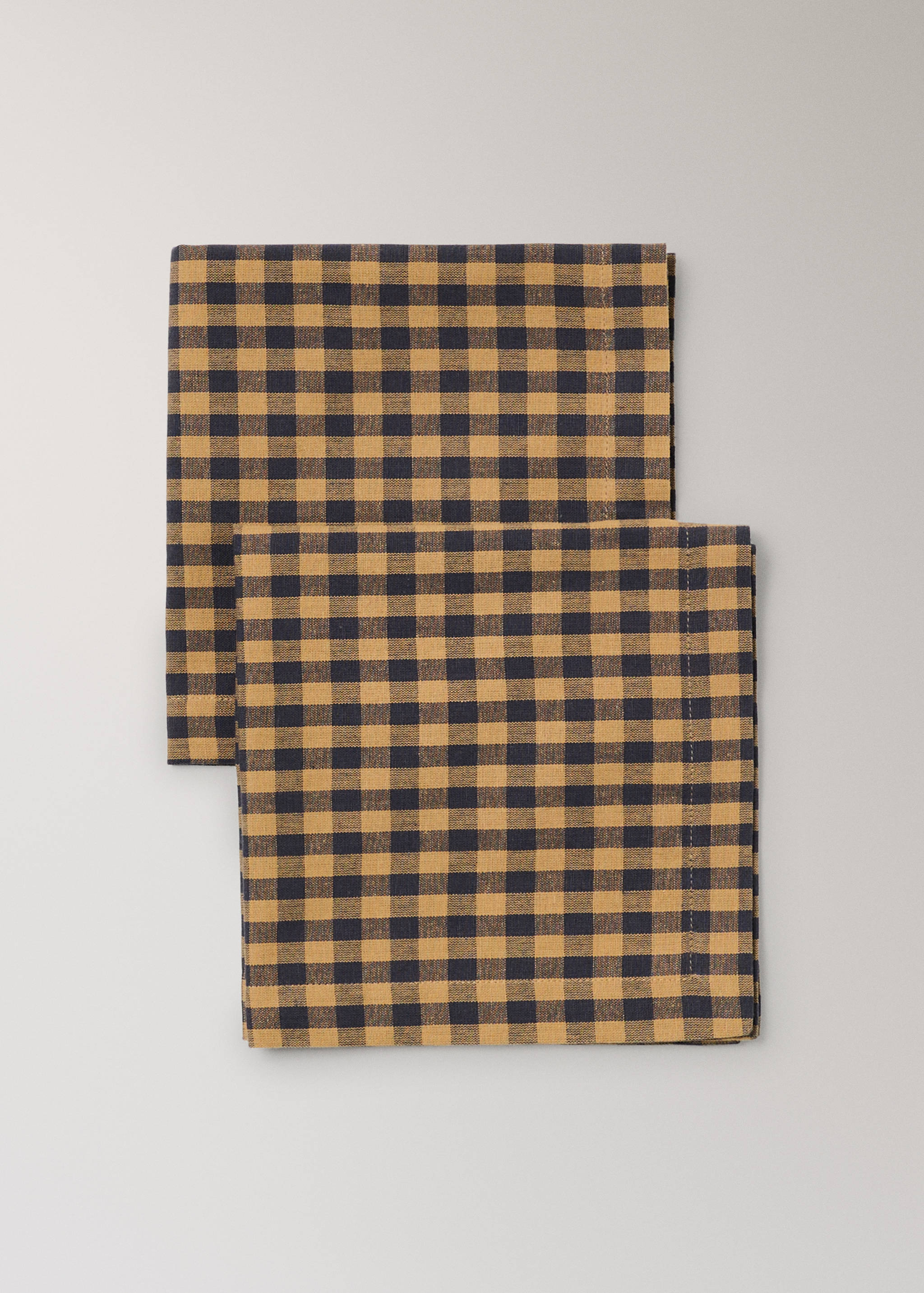 Lot de 2 serviettes de table coton - Détail de l'article 1