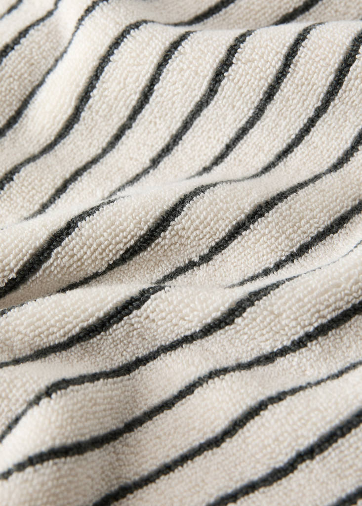 100% cotton striped bath rug - thumbnail 7