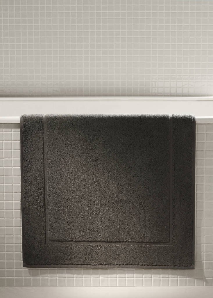 100% cotton anti-slip bath mat