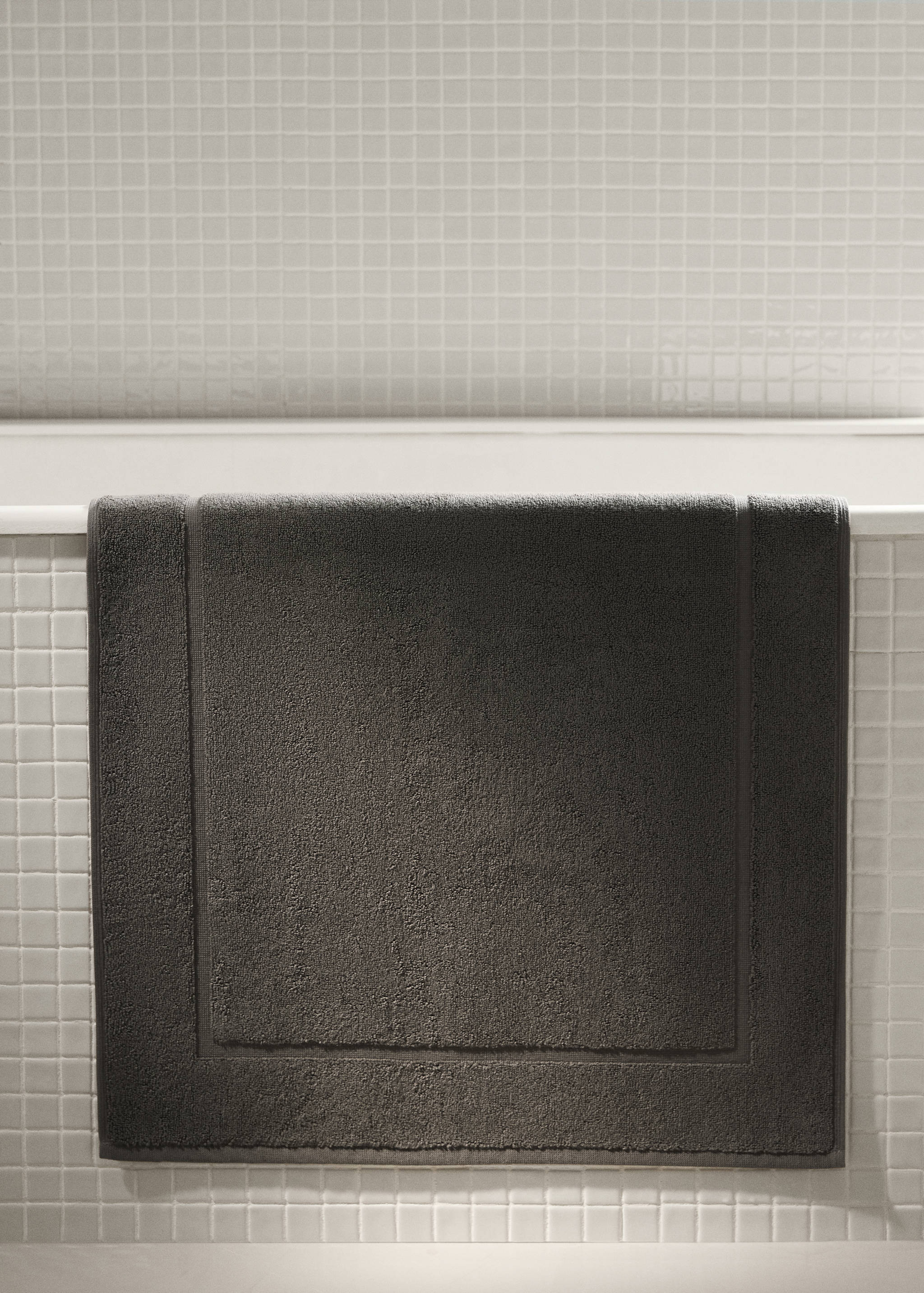 Tapis de bain antidérapant 100 % coton - Plan général