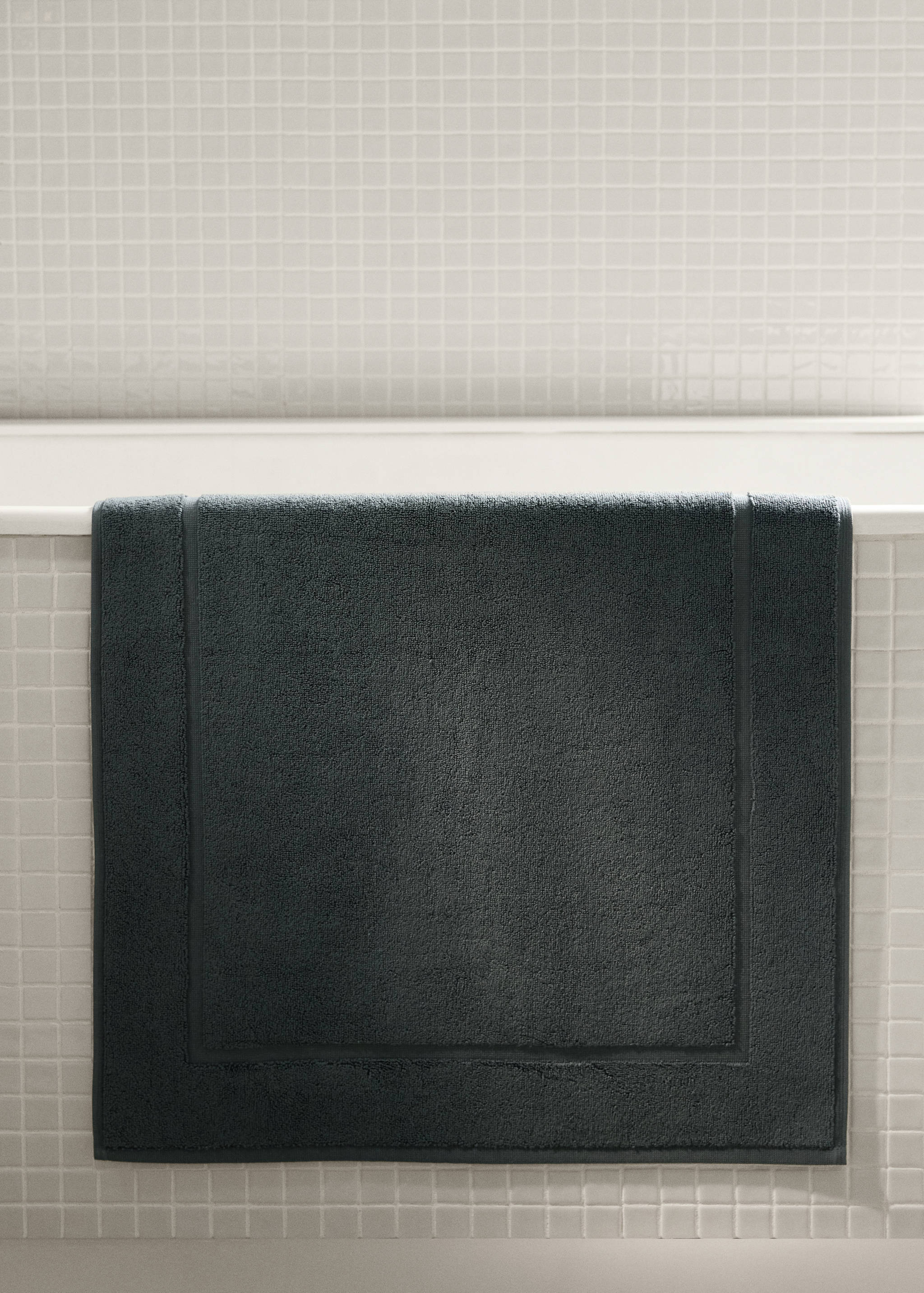 Tapis de bain antidérapant 100 % coton - Plan général