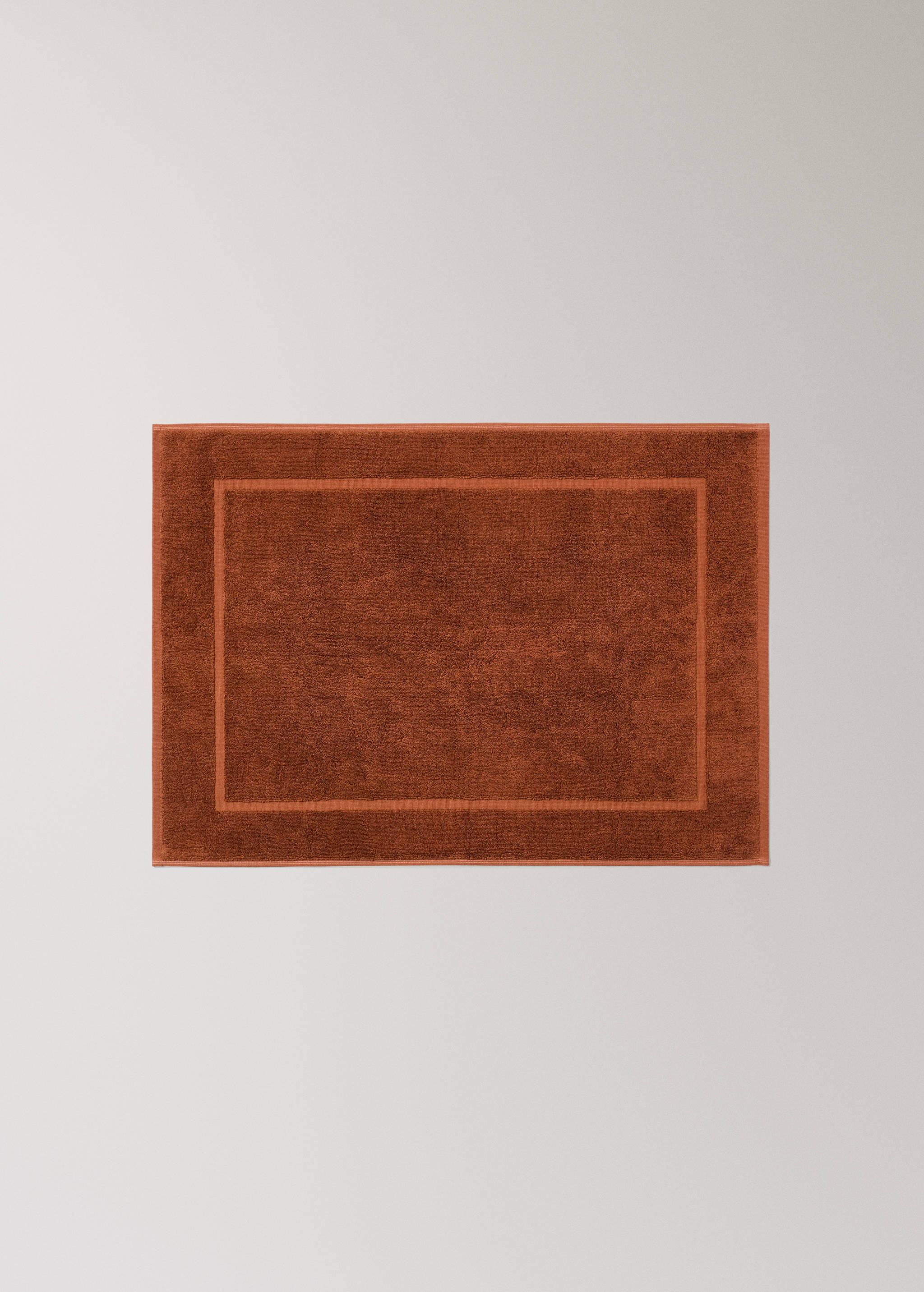 100% cotton anti-slip bath mat - Article without model