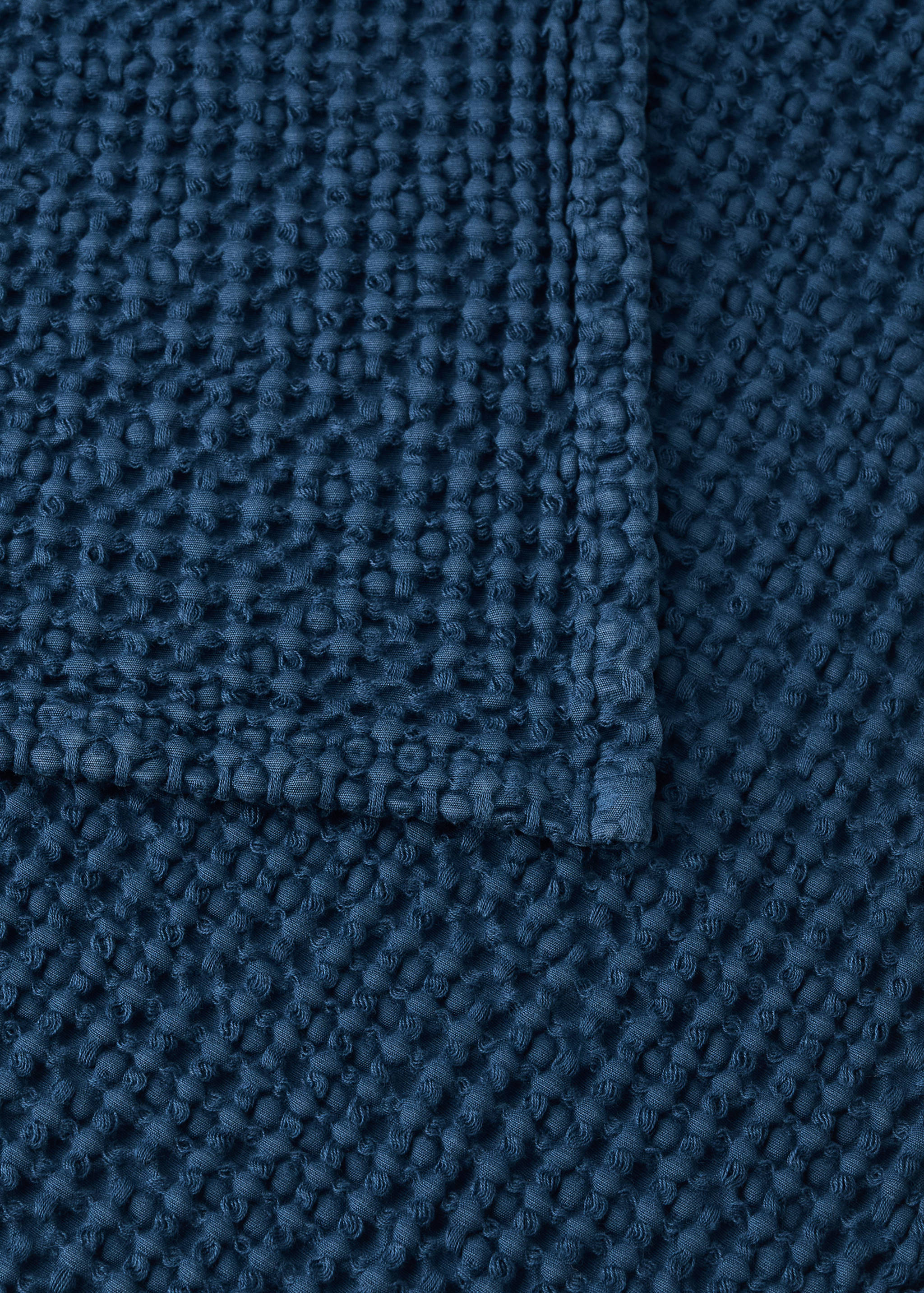 Garment dyed cotton bedspread Bed 180/200 cm - Details of the article 2