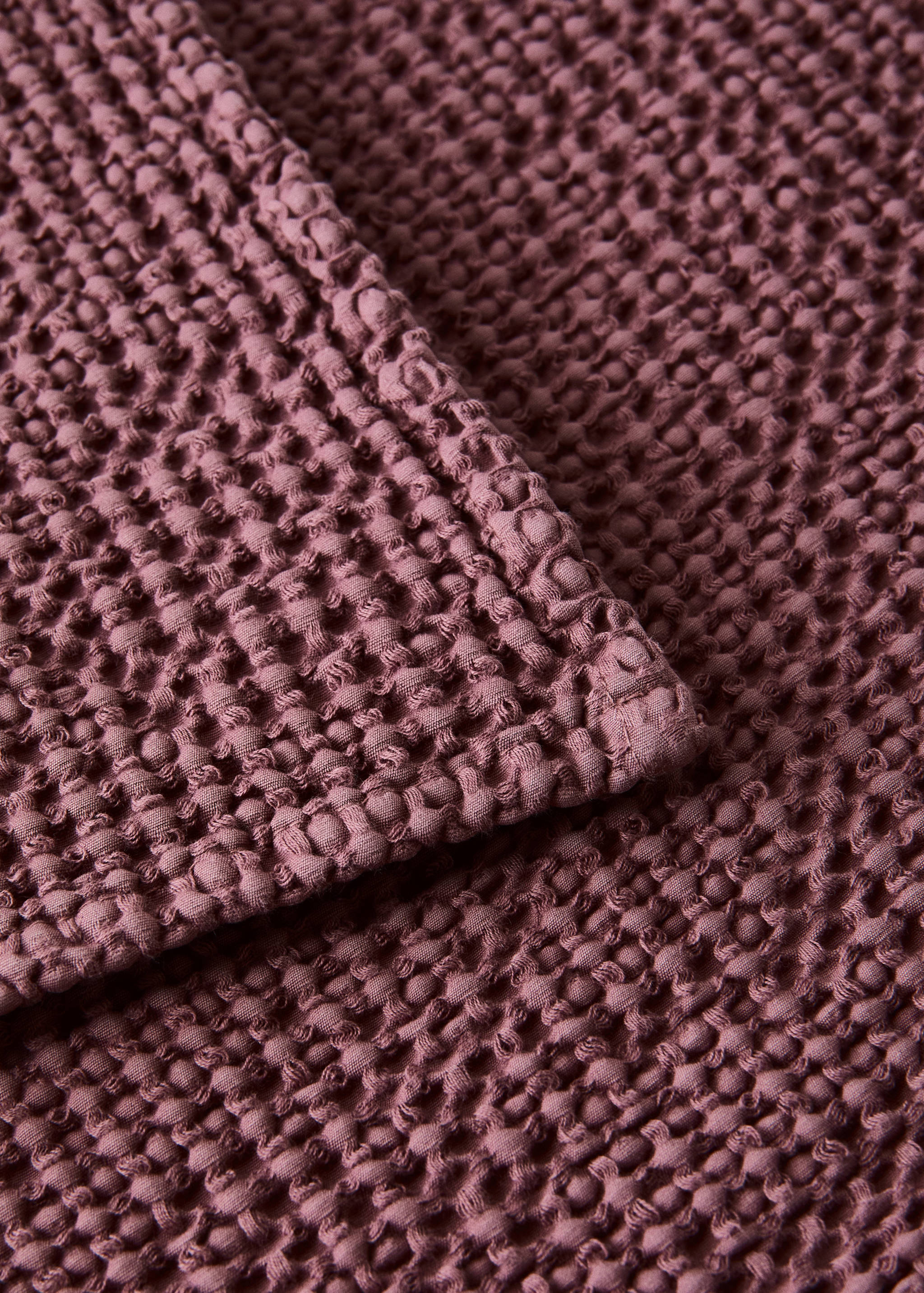 Garment dyed cotton bedspread Bed 180/200 cm - Details of the article 1