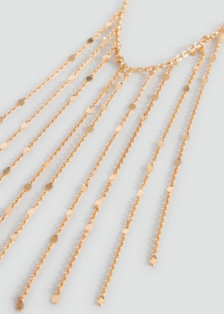 Long chain necklace — Gold