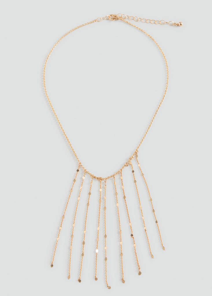 Long chain necklace — Gold