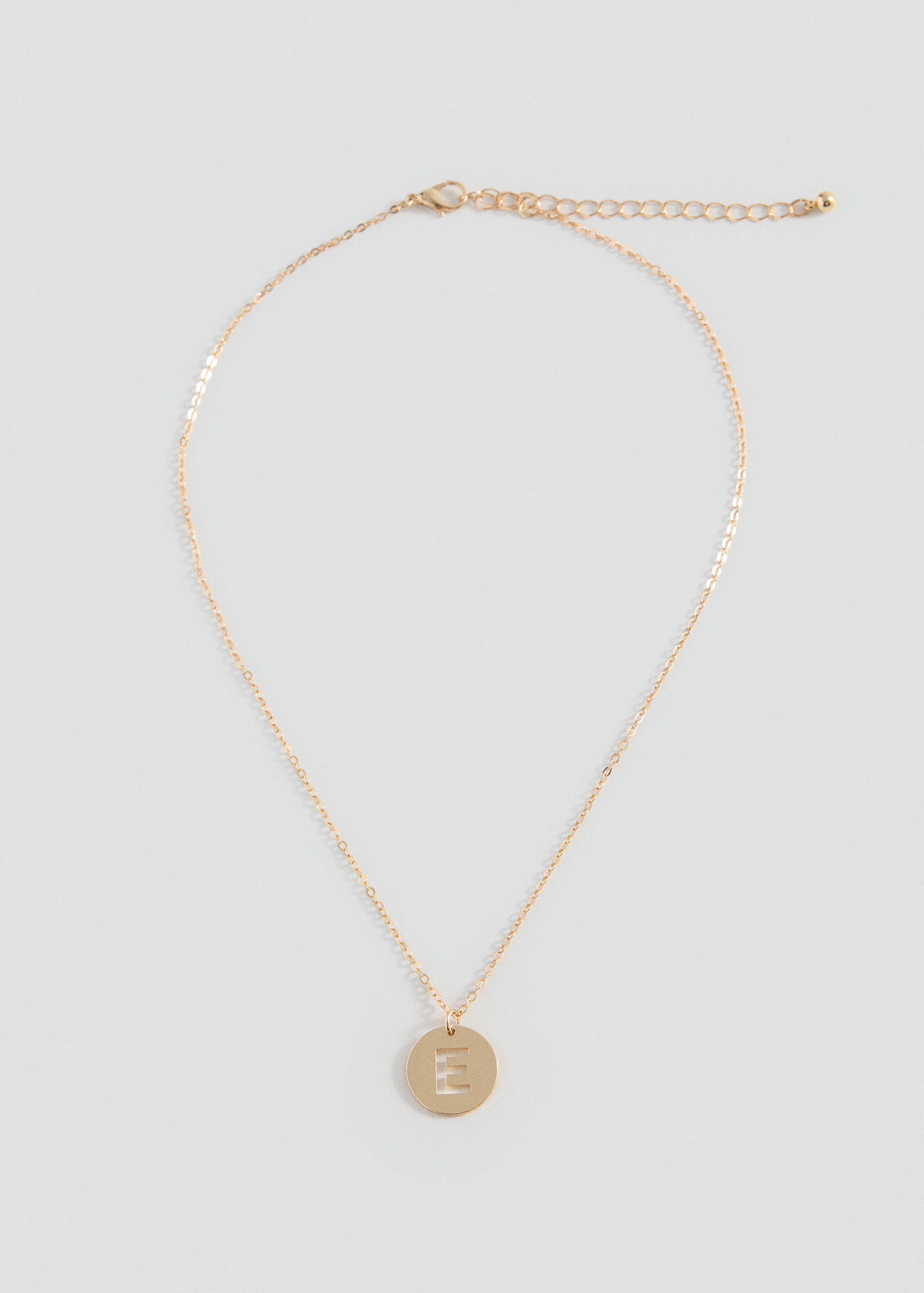 Letter Pendant Necklace - Article without model
