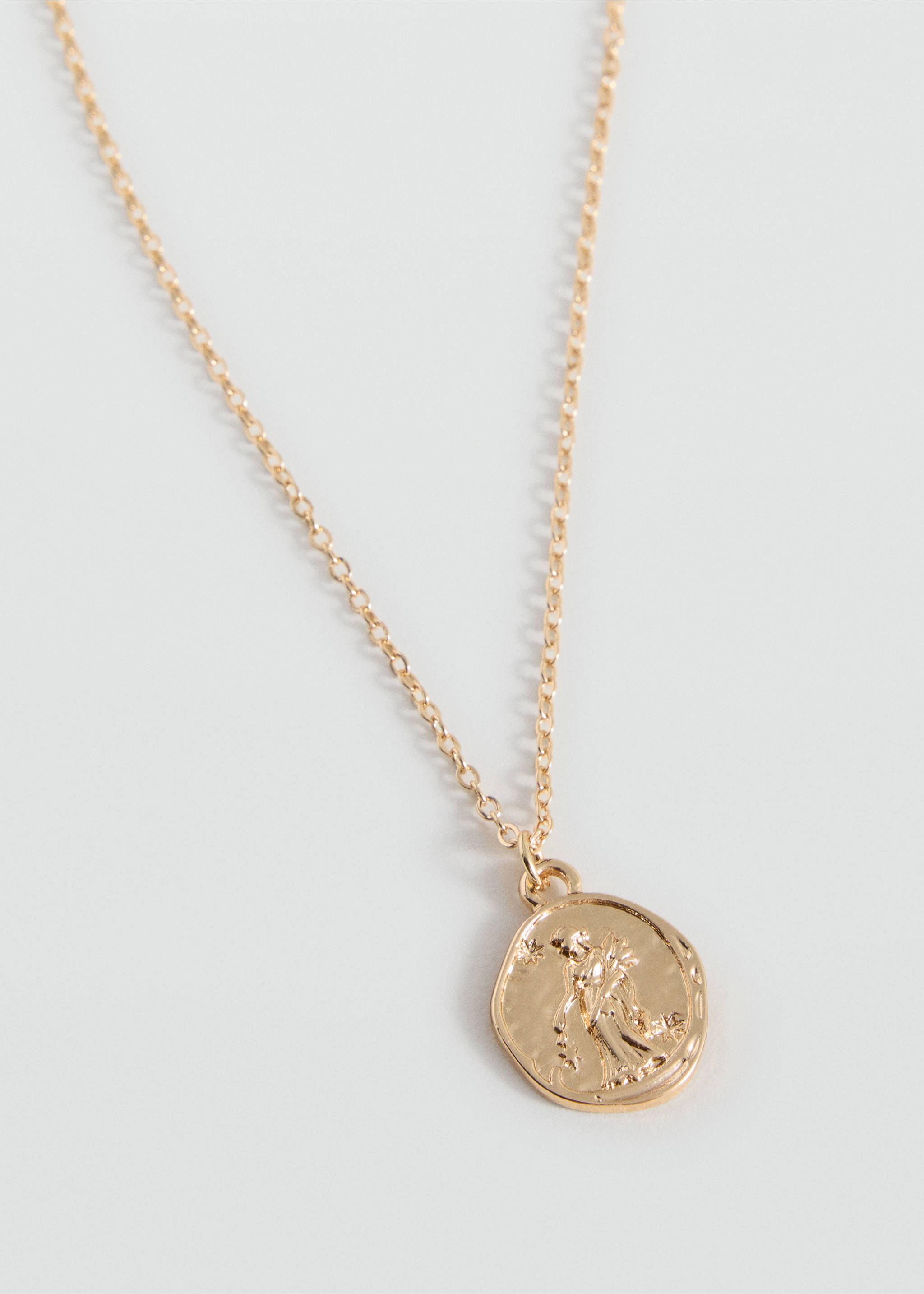 Virgo pendant necklace - Medium plane, Gold. Ref: 37062951-00.