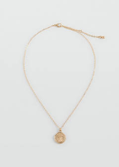 Virgo pendant necklace — Gold 1