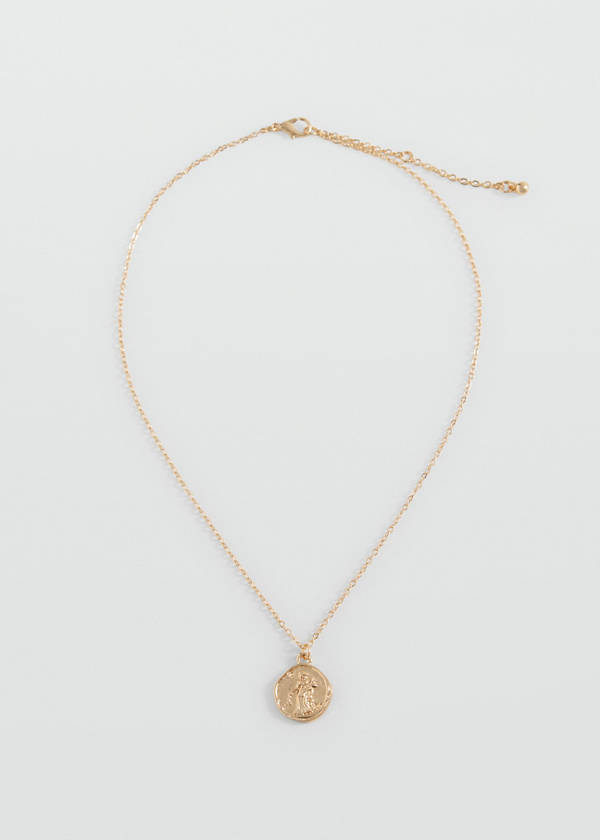 Virgo pendant necklace — Gold
