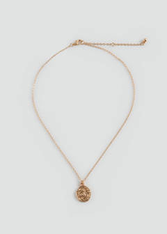 Sagittarius horoscope pendant necklace — Gold 1