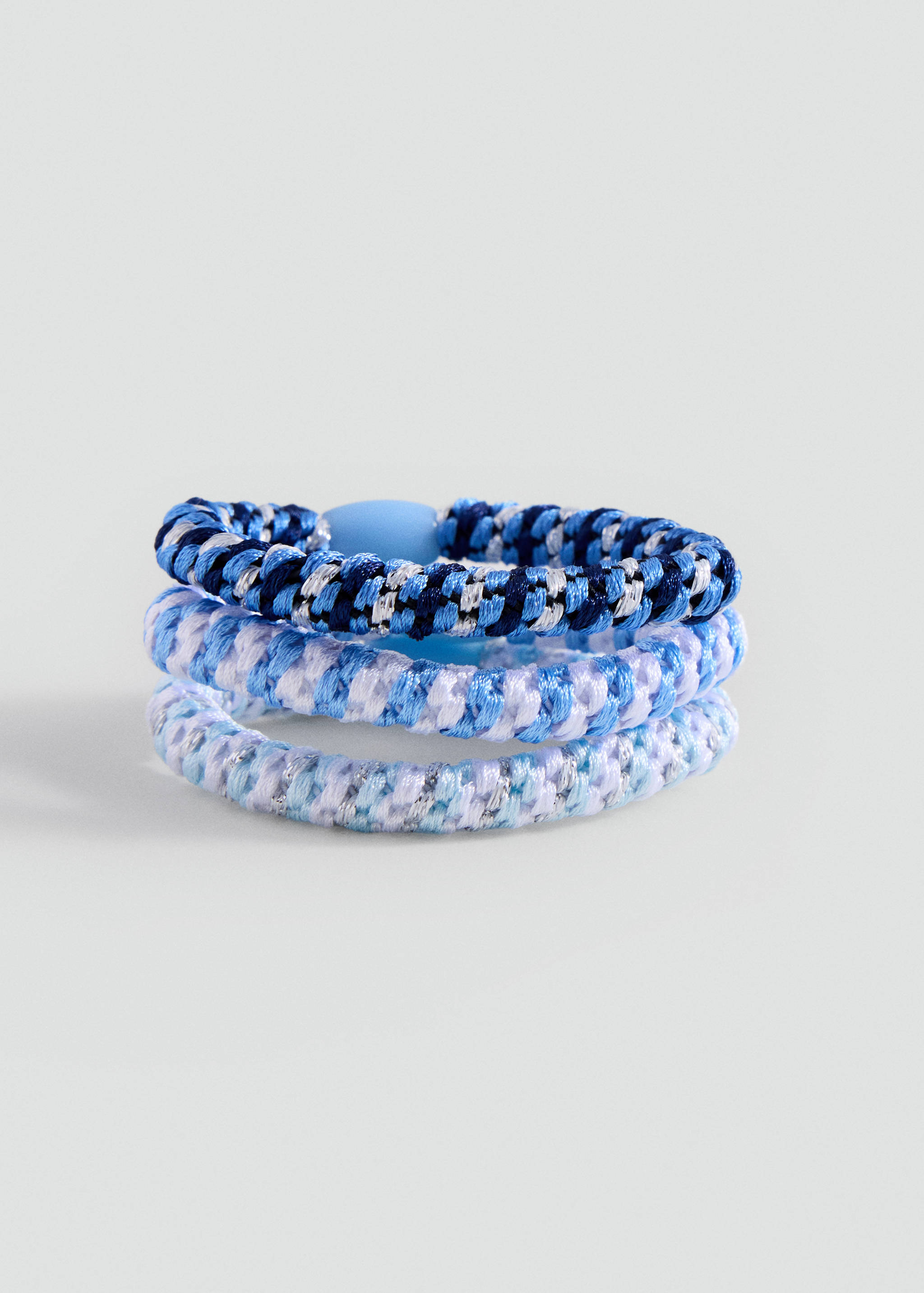 Pack of 3 combined hair ties - Medium plane