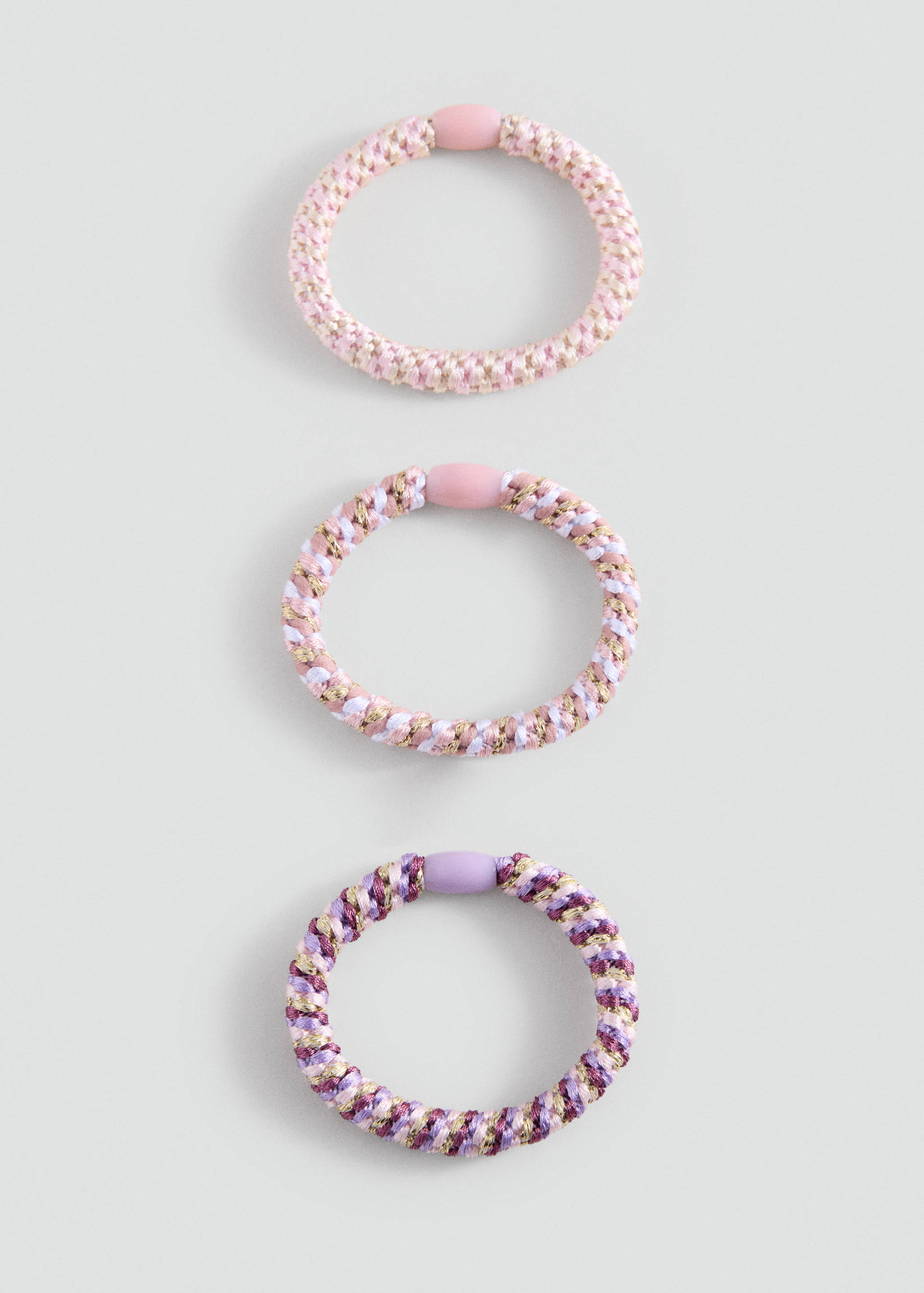 Pack of 3 combined hair ties - Article without model