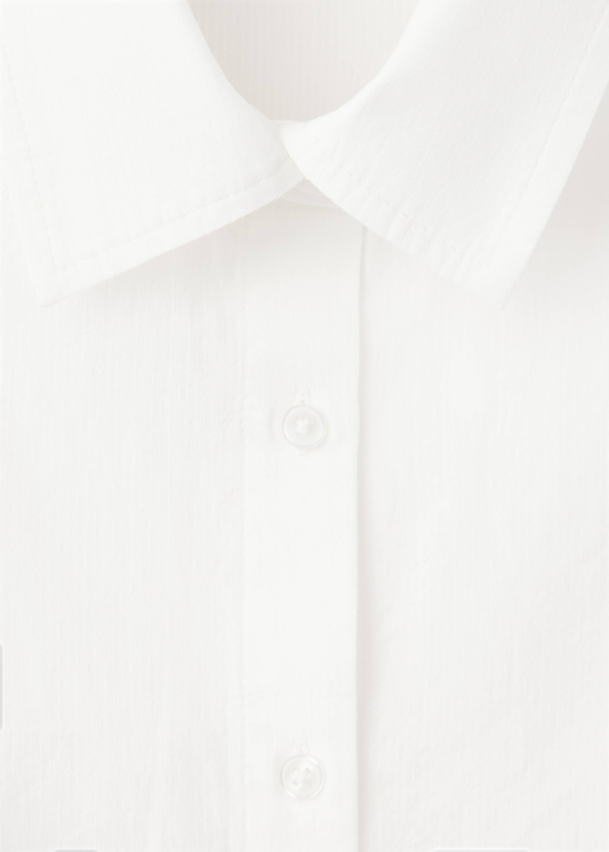 Fitted cotton shirt - Details of the article 8