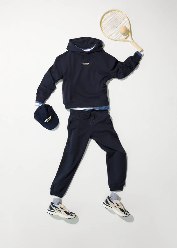Loose fit hoodie — Navy