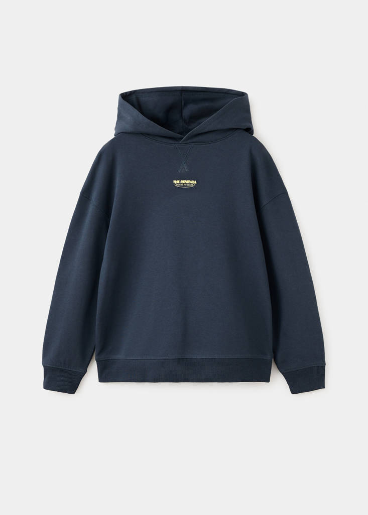 Loose fit hoodie — Navy