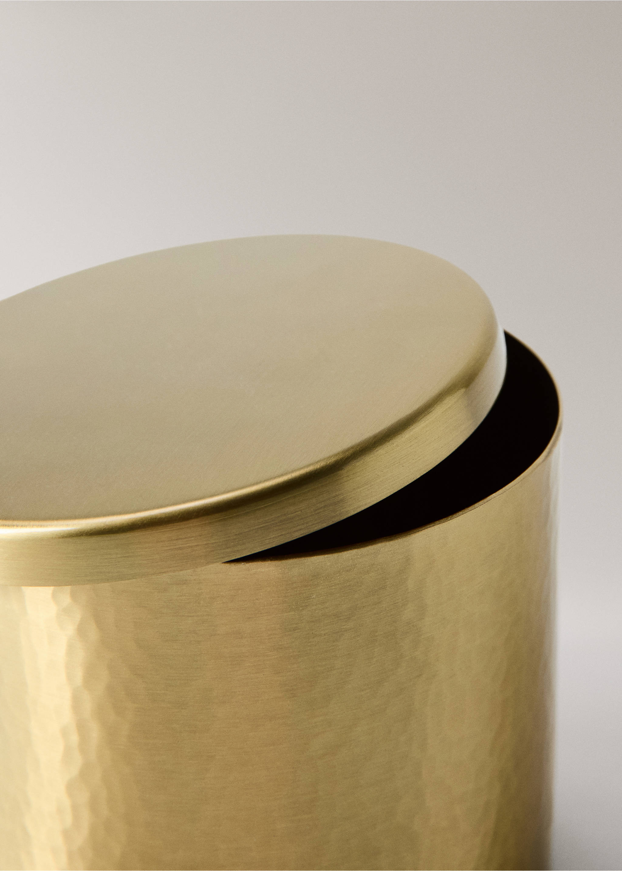 100% stainless steel bathroom bin - Artikkeldetalj 2, Gull. Ref: 37063279-00.
