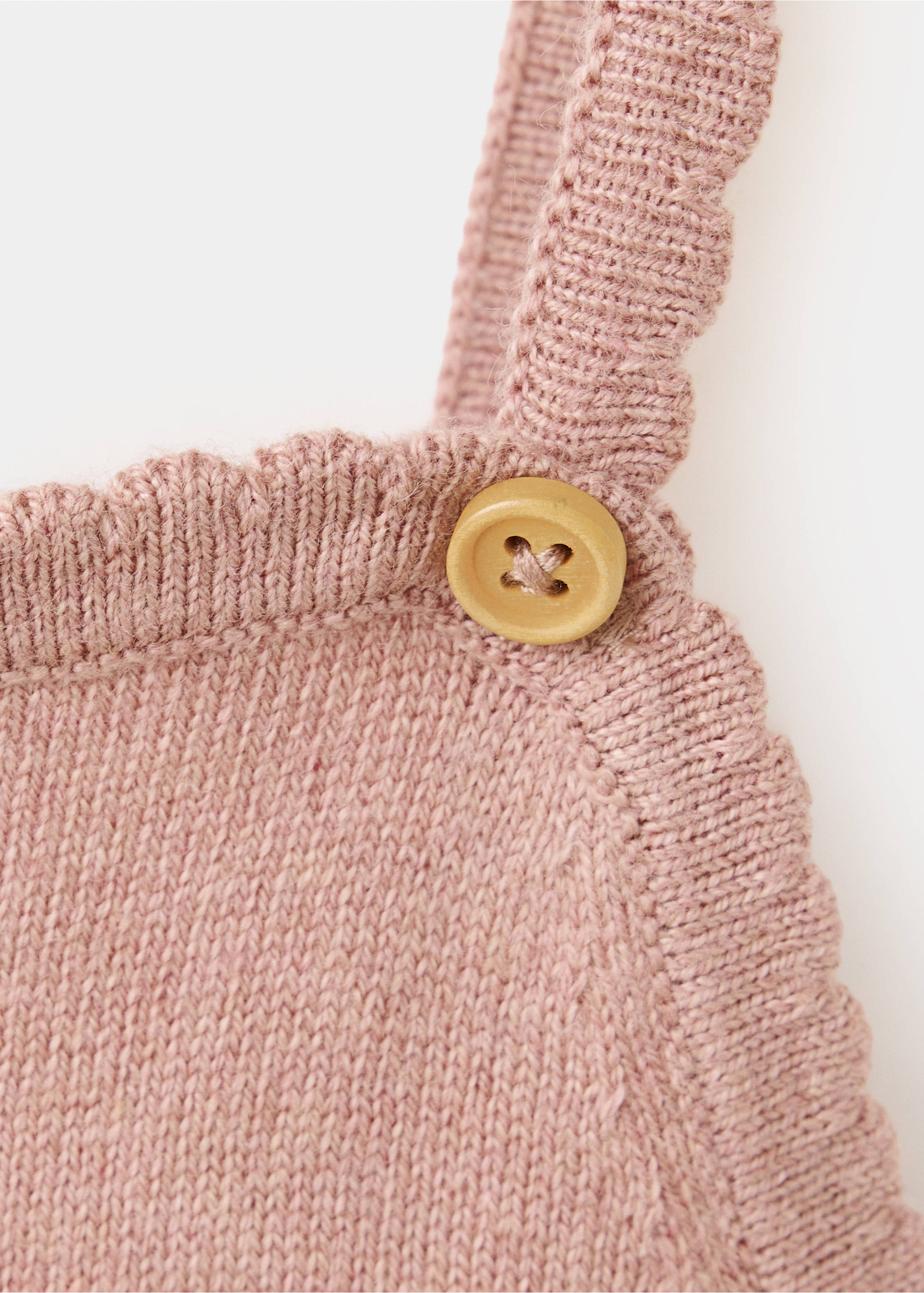 Peto largo punto - Detalle del artículo 8, Rosa. Ref: 37063284-00.