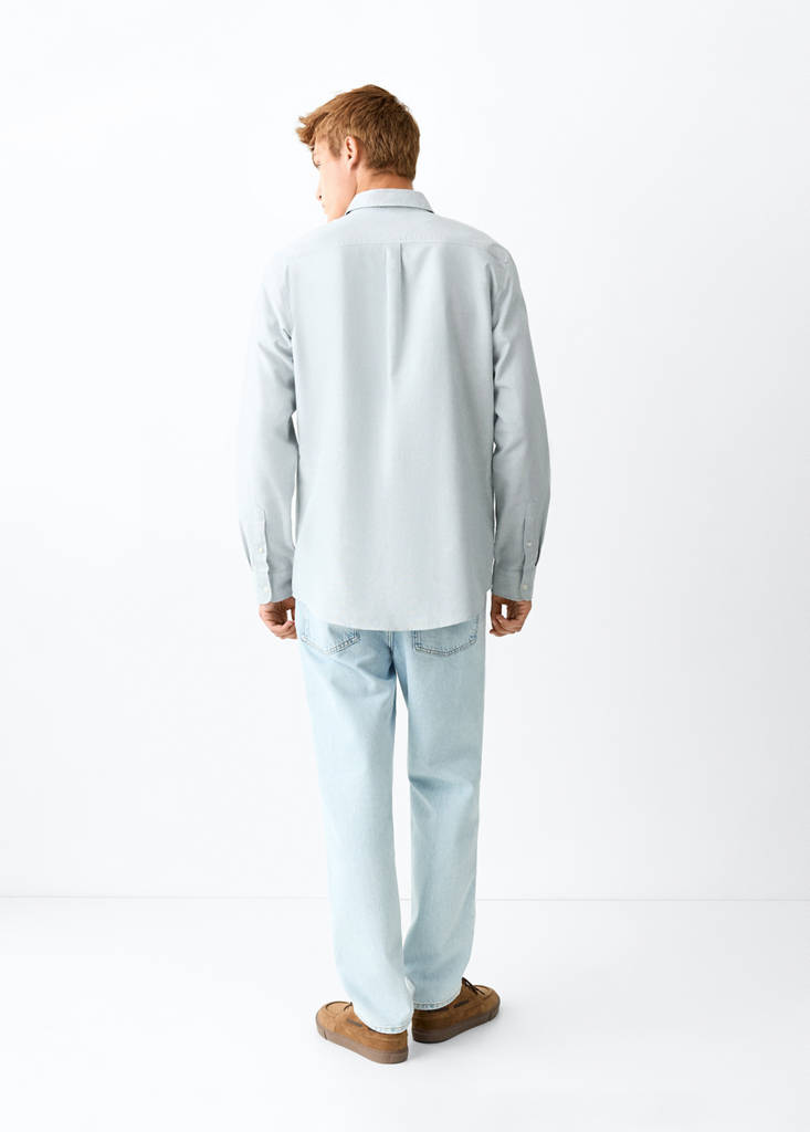 Oxford cotton shirt — Green