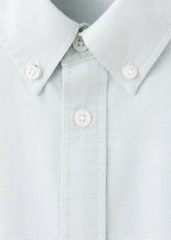 Oxford cotton shirt — Green 6